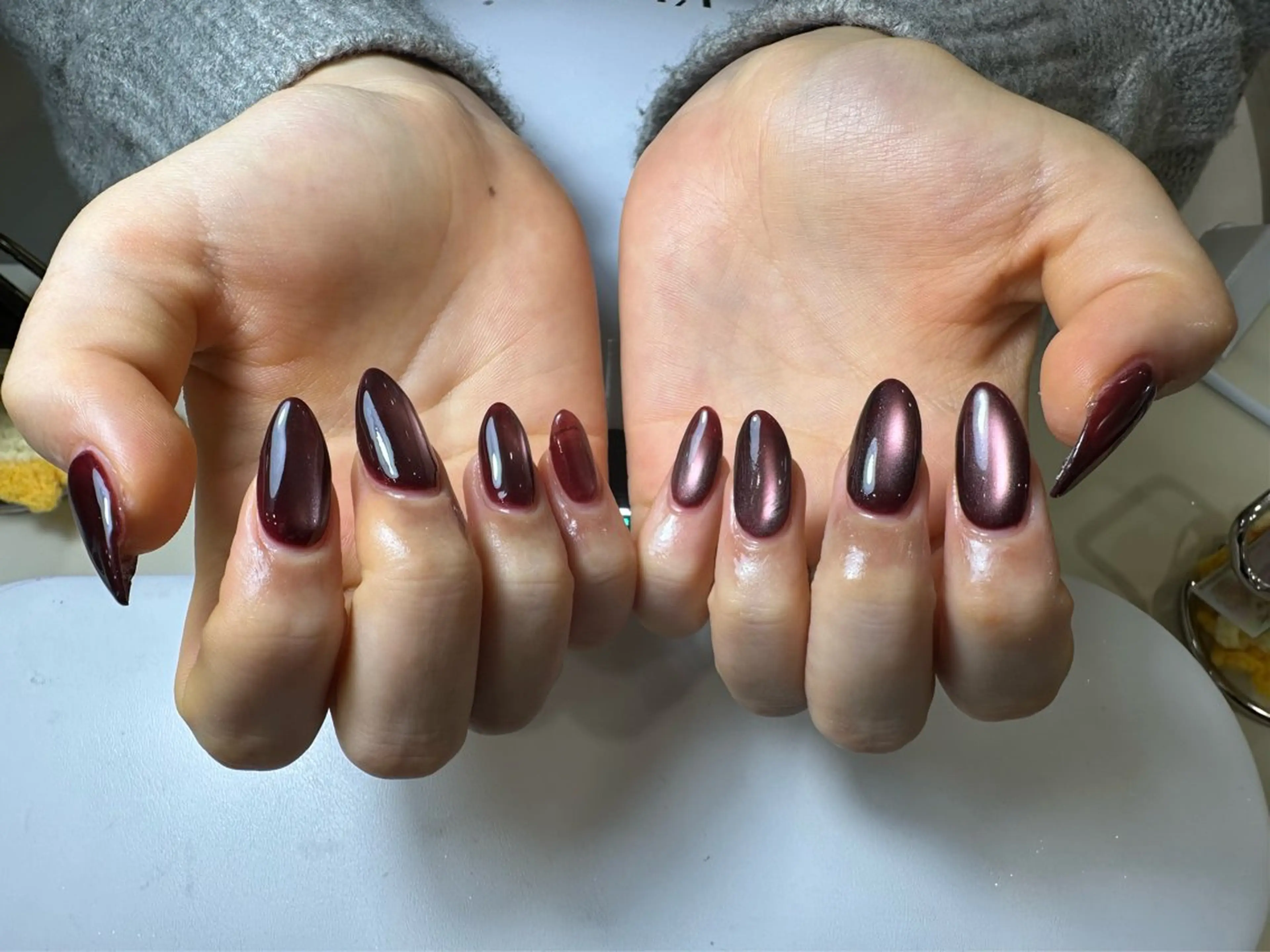 ネイル マグネットネイル ハンドネイル Rin Nailのネイルデザイン