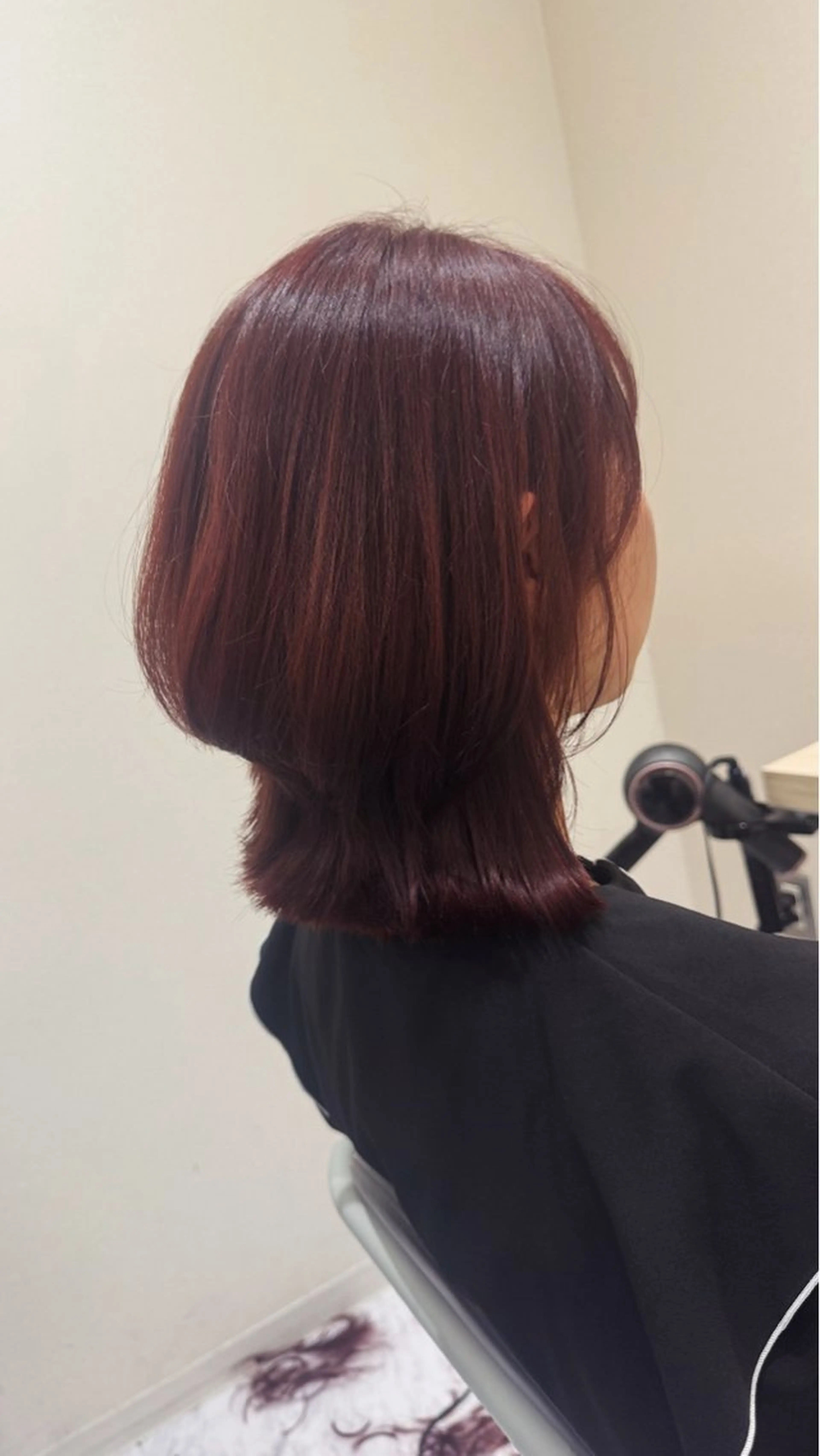 ミディアム ボブレイヤー ボブ レイヤーカット カット ヘアカラー トリートメント 丹野 圭太のヘアスタイル