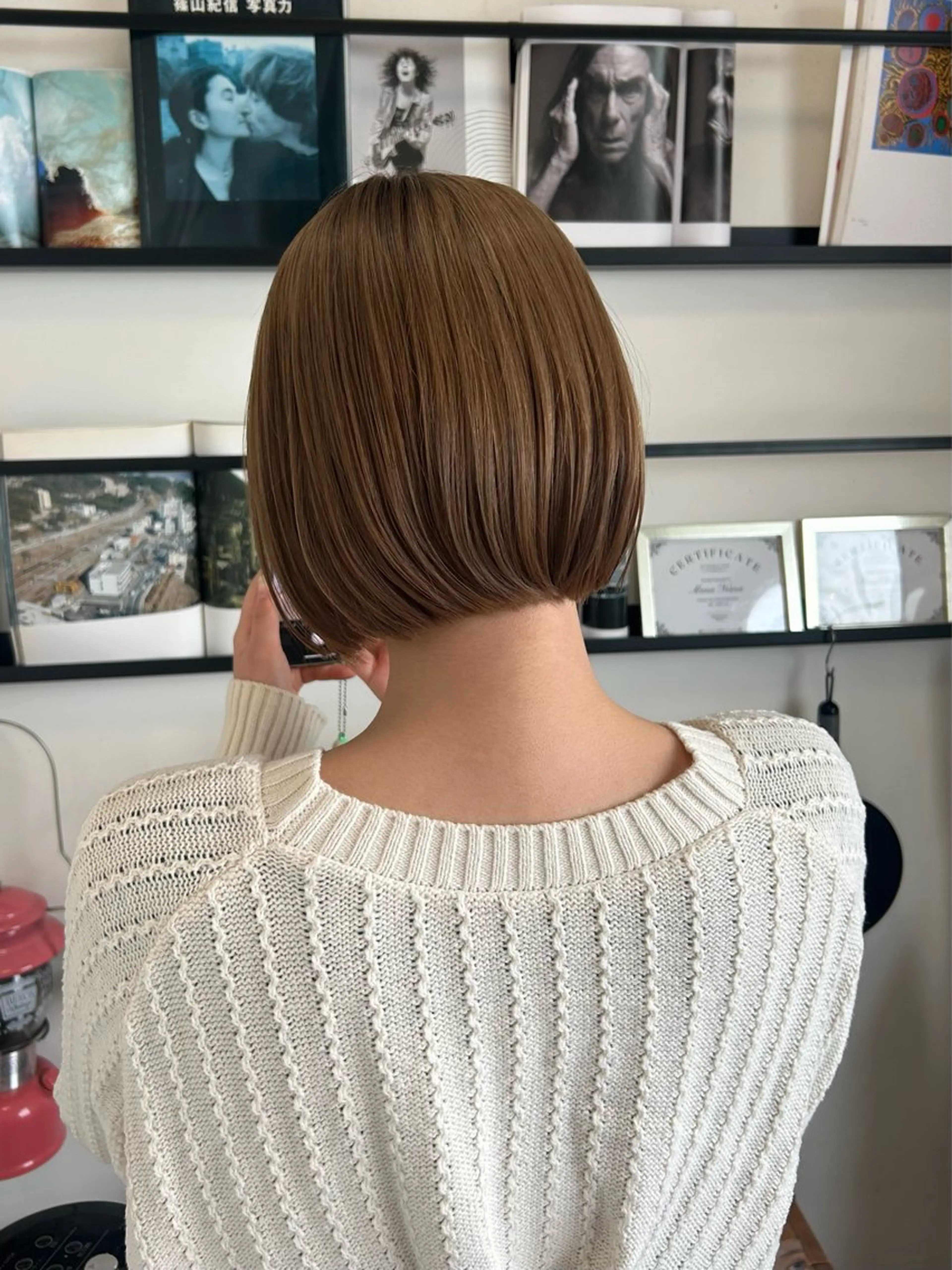 ダブルカラーの写真