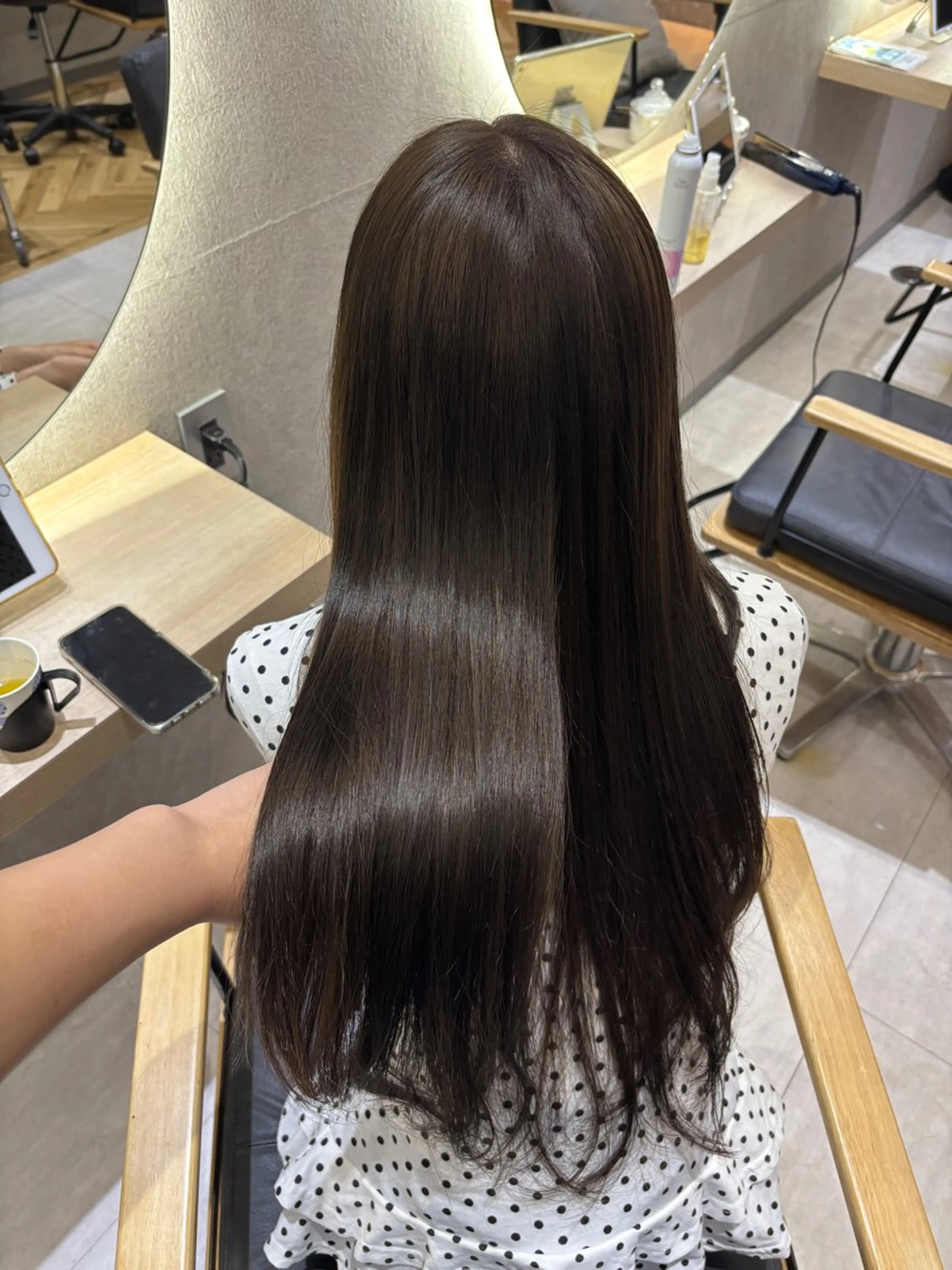 ロング ヘアカラー トリートメント Zina天神/ nozomiのヘアスタイル