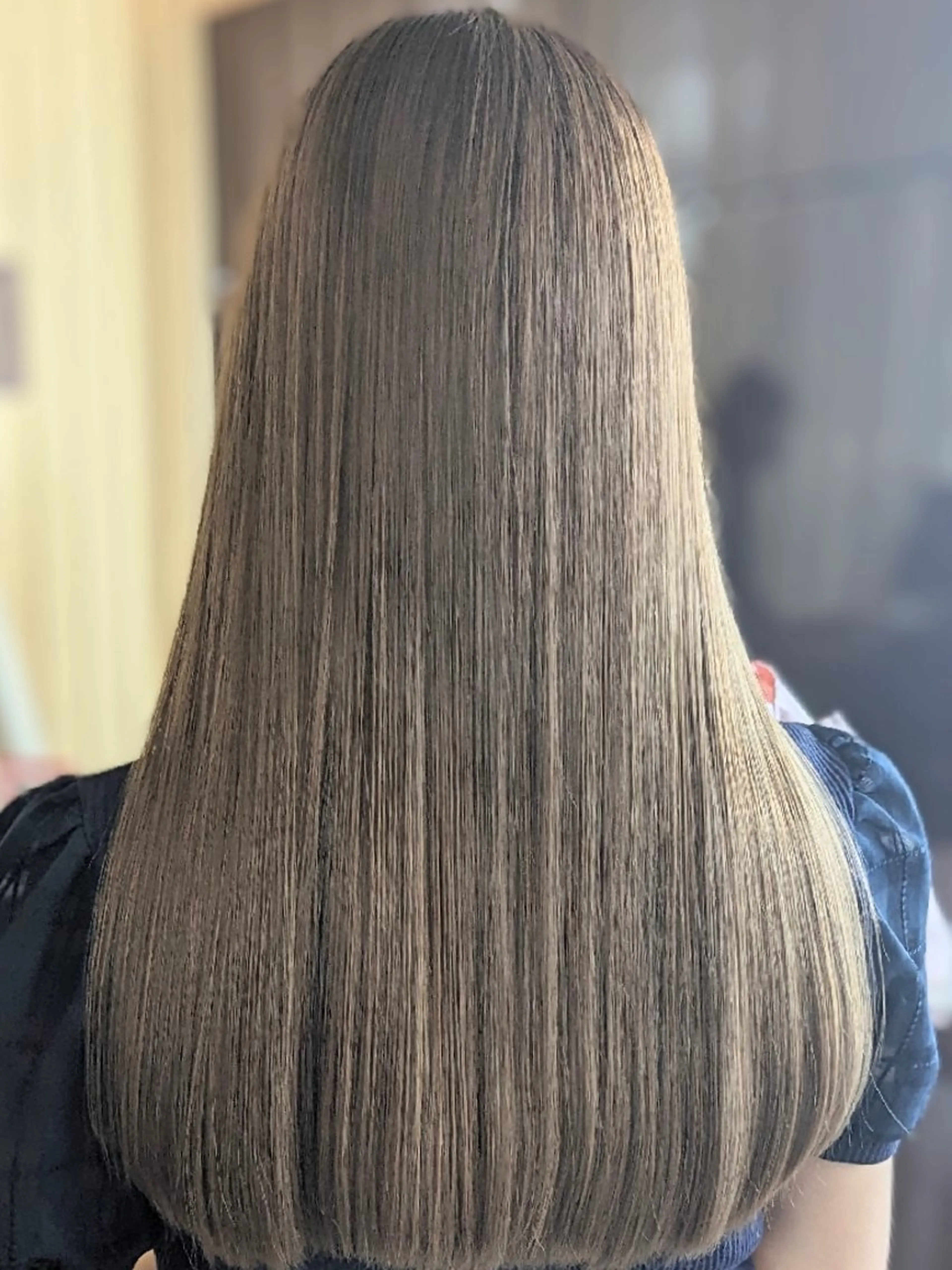 ロング 髪質改善 トリートメント 井上 真貴子のヘアスタイル