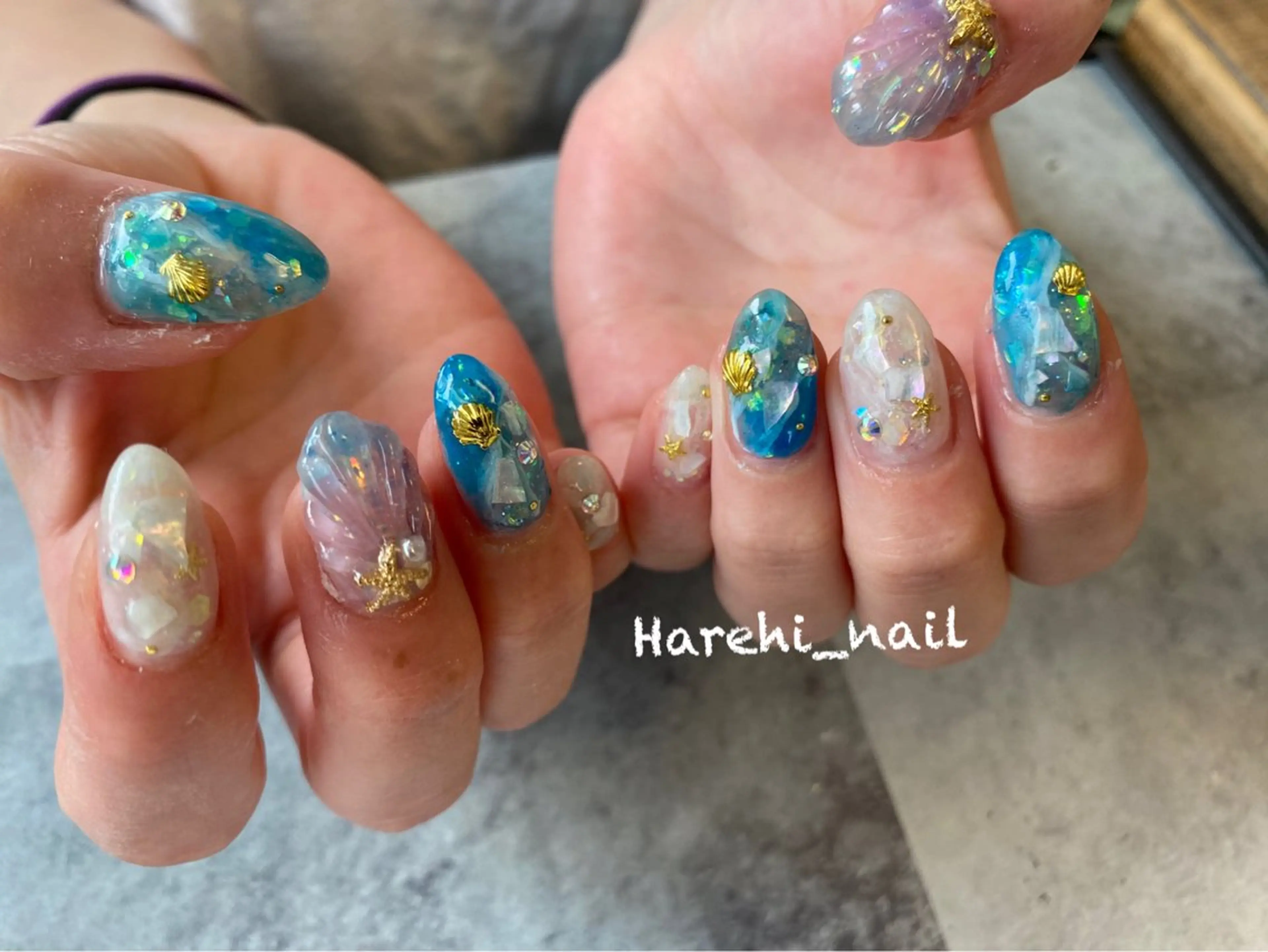 ネイル ハンドネイル Harehi_ nailのネイルデザイン