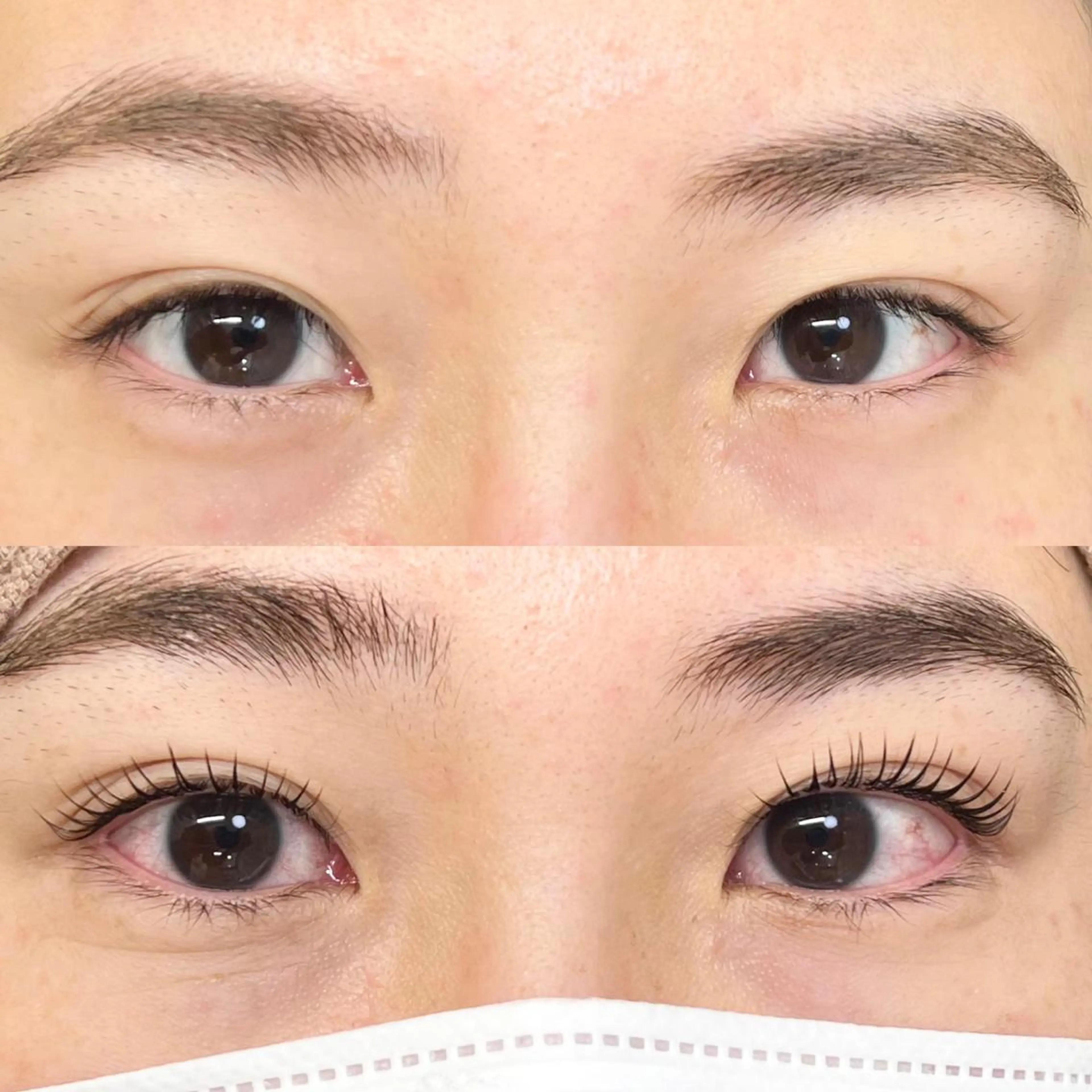 マツエク・マツパ アイブロウ フラットラッシュ Jカール パリジェンヌラッシュリフト まつげパーマ 下まつげエクステ マツエク Cherie Kawaguchiのマツエク・マツパデザイン