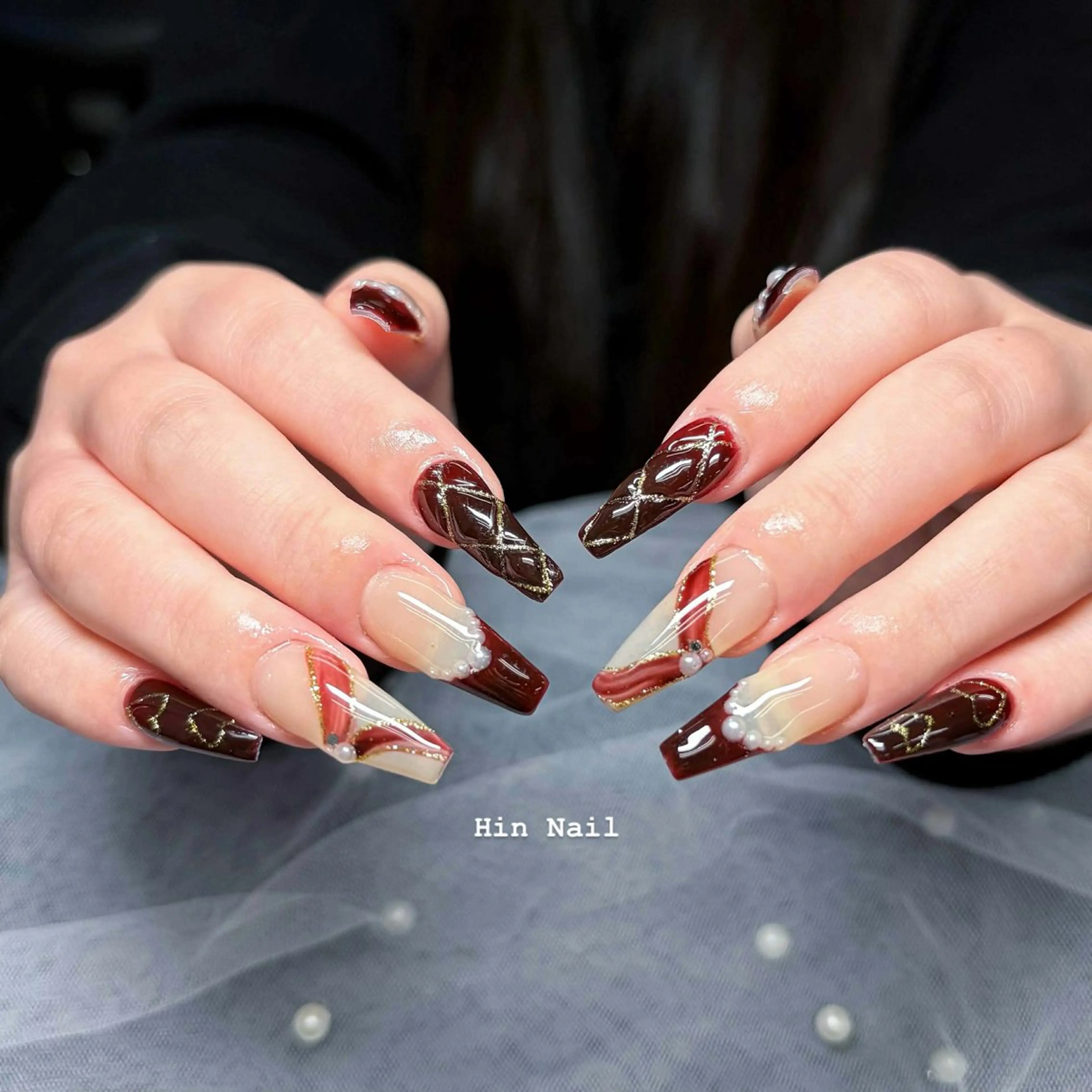ネイル ハンドネイル Hin Nail Osaka所属・Hin Nailsのネイルデザイン