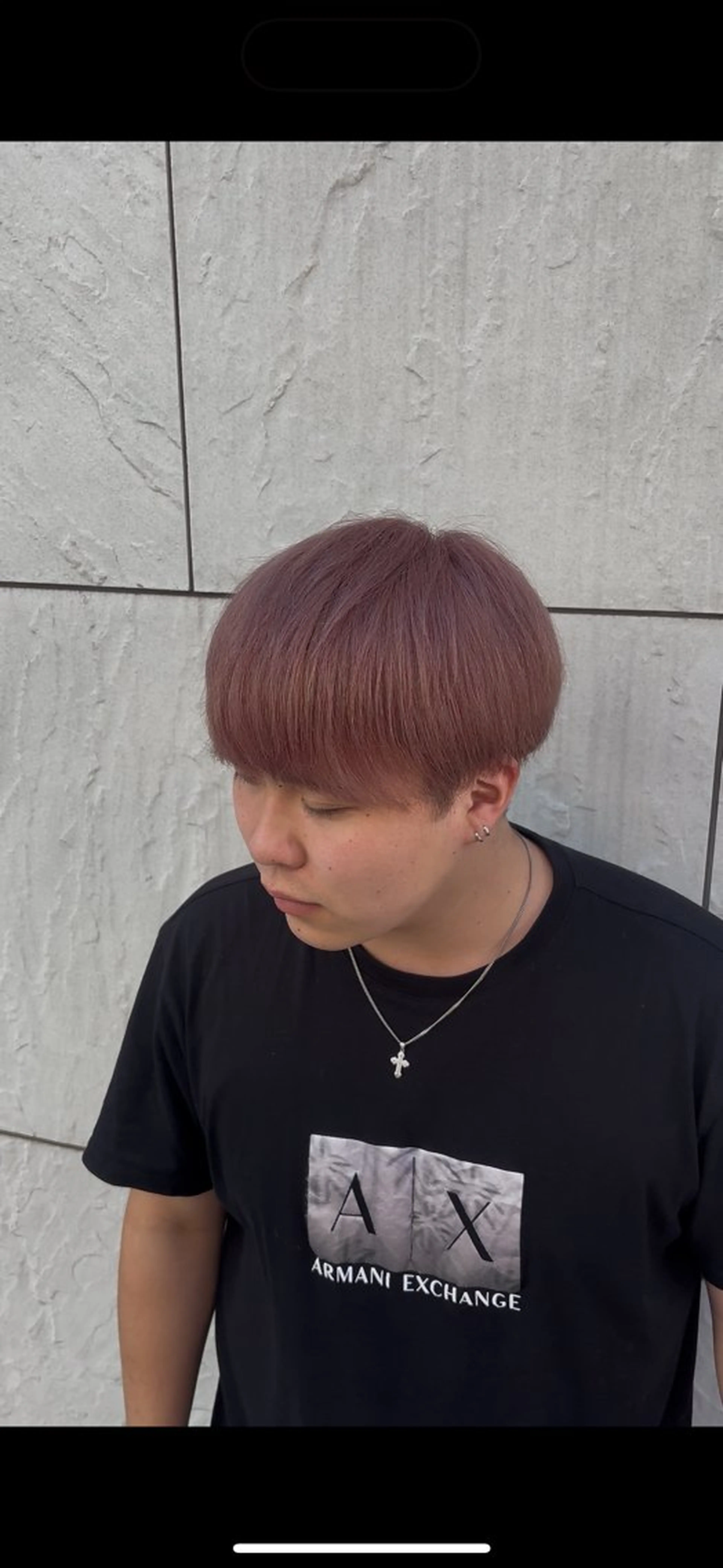 カラー メンズハイトーン 北斗💍レイヤーのヘアスタイル