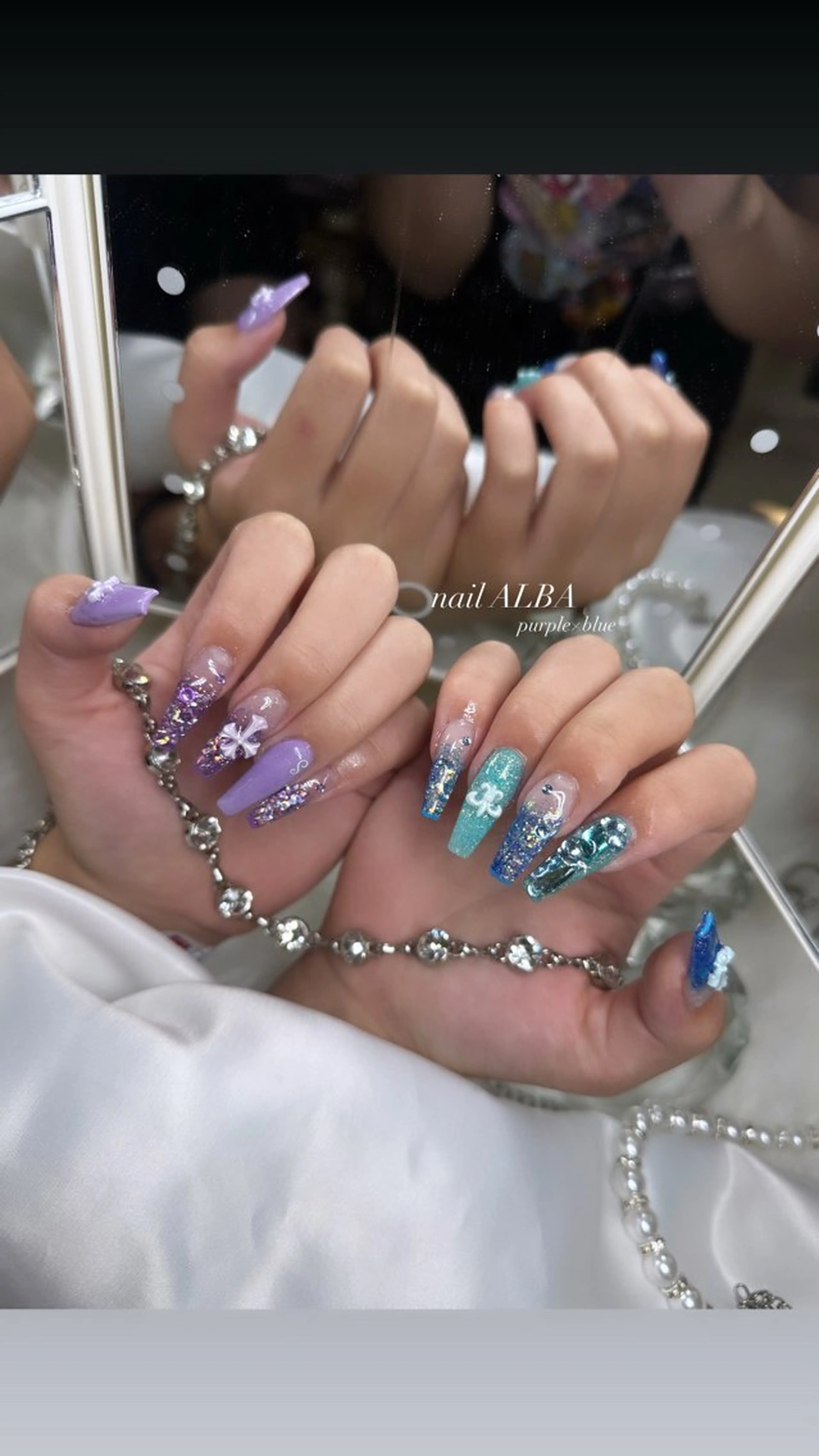 ネイル 加納 莉音のネイルデザイン