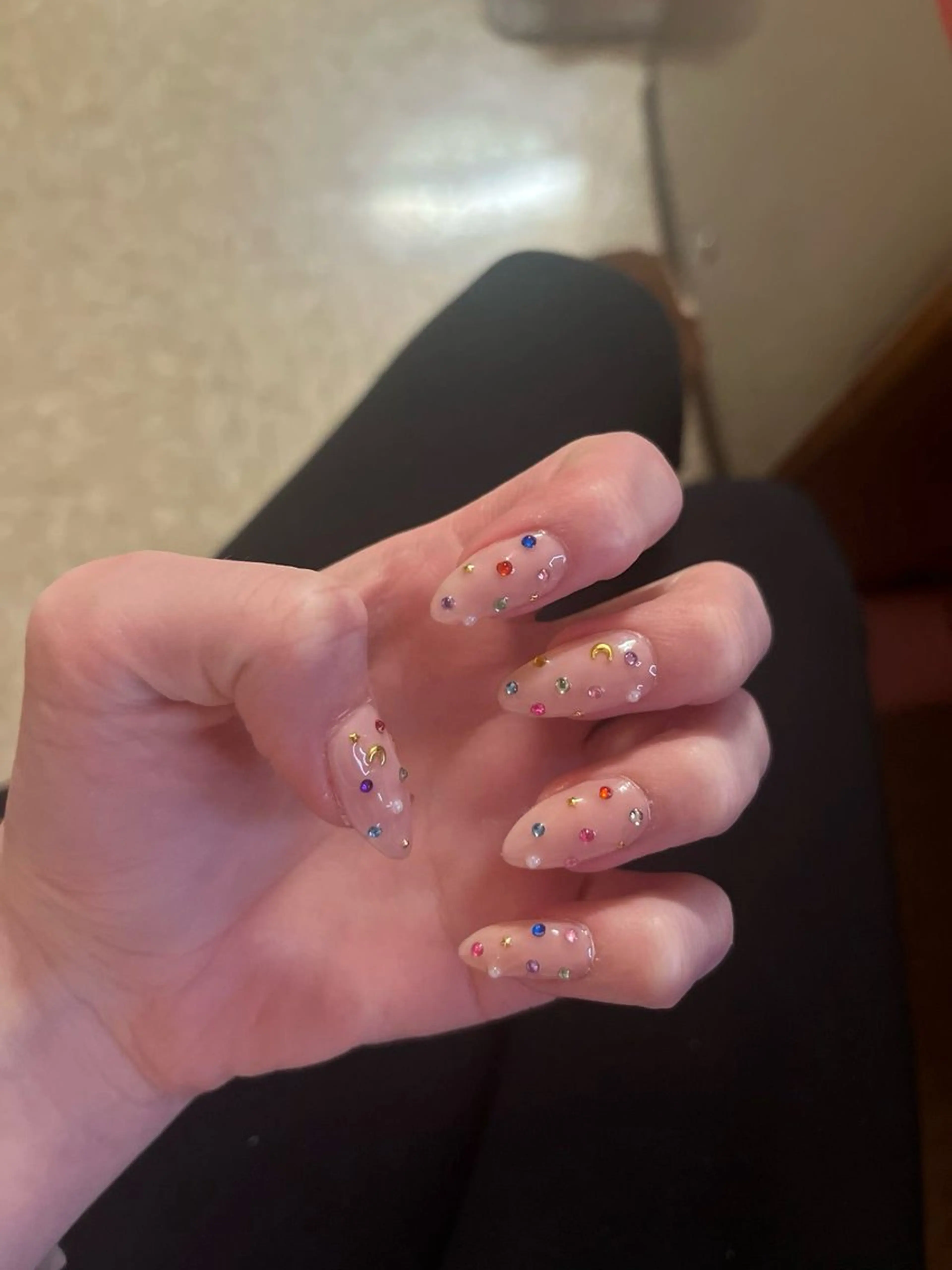 ネイル ジェルネイル ワンカラーネイル シンプルネイル ハンドネイル モリ アユミのネイルデザイン