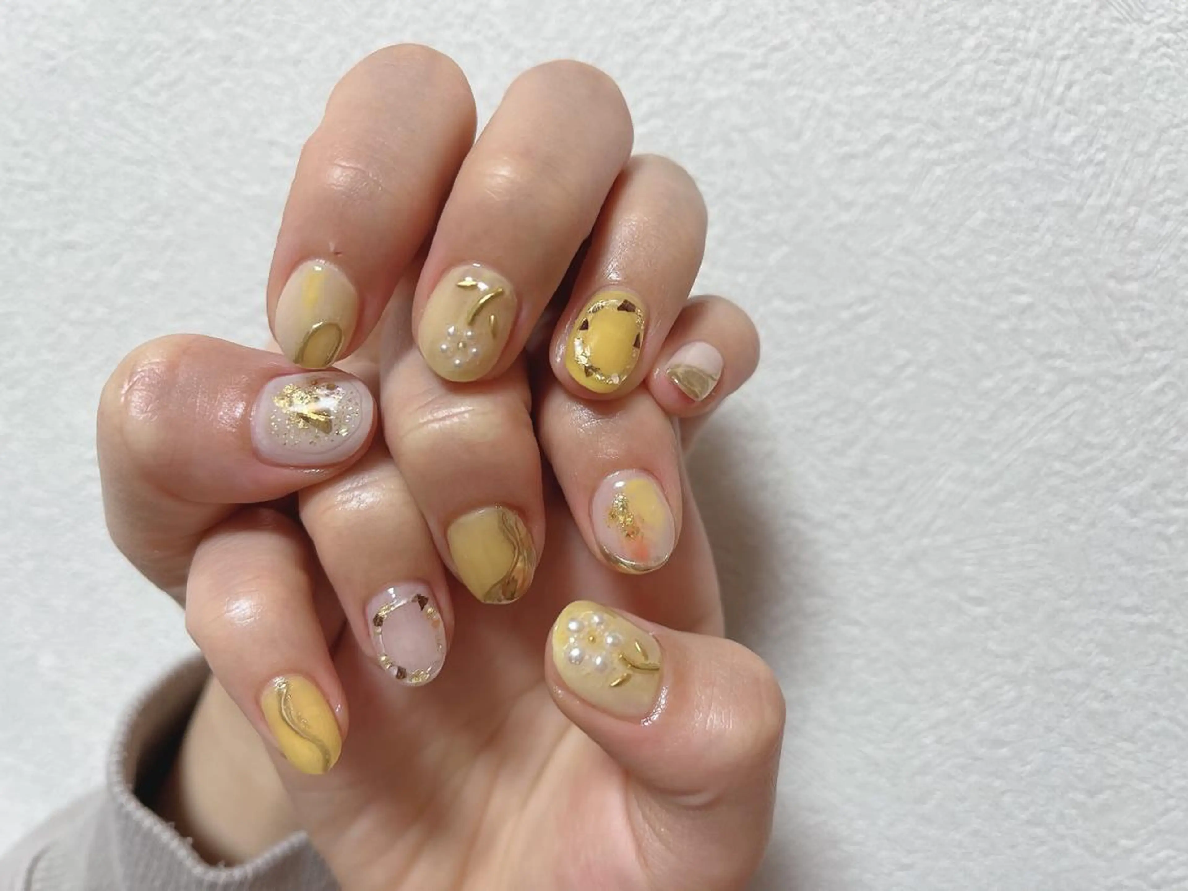 ネイル 春ネイル ハンドネイル Air's nailのネイルデザイン