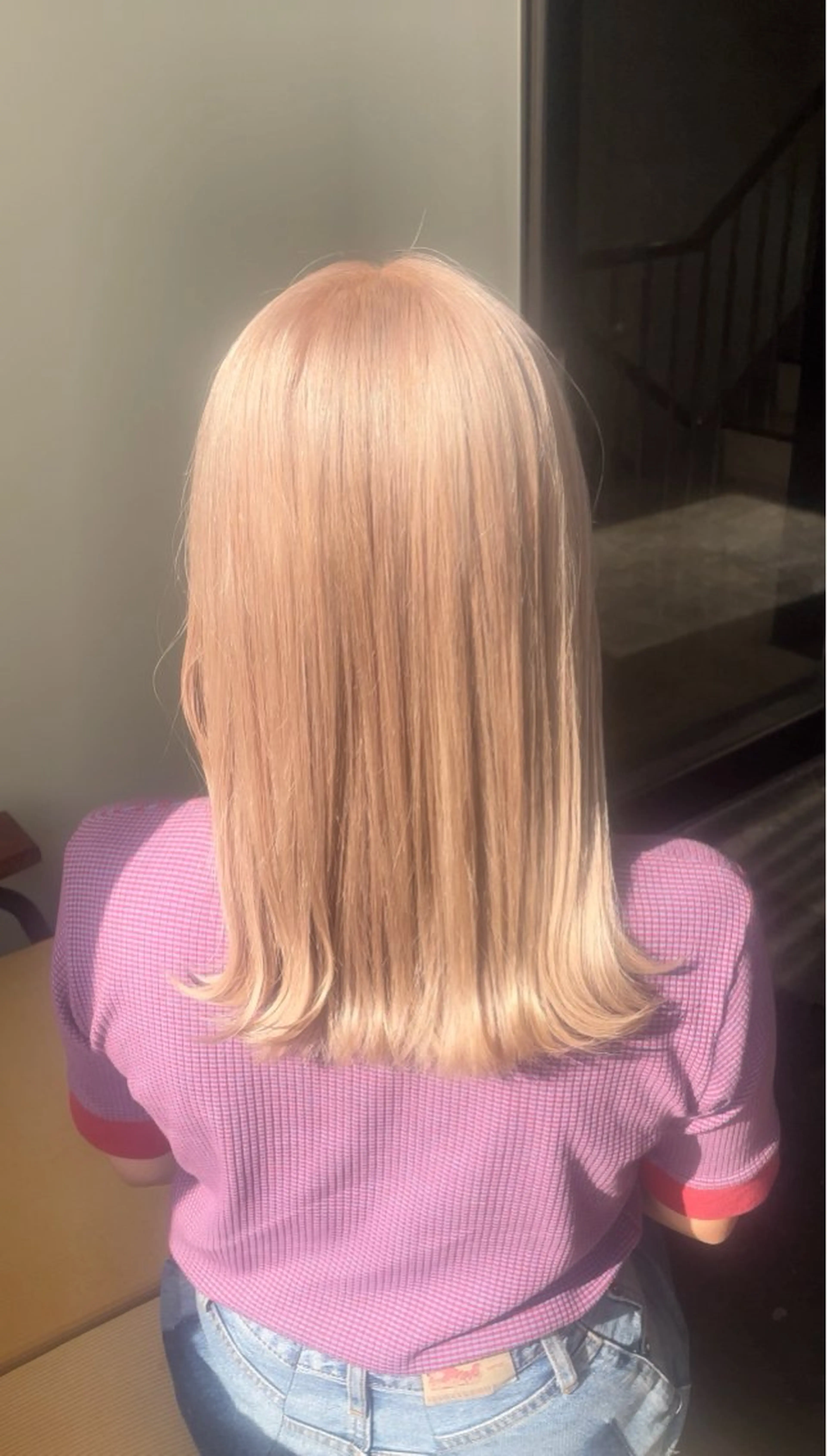 セミロング カラー Aimee Shieのヘアスタイル