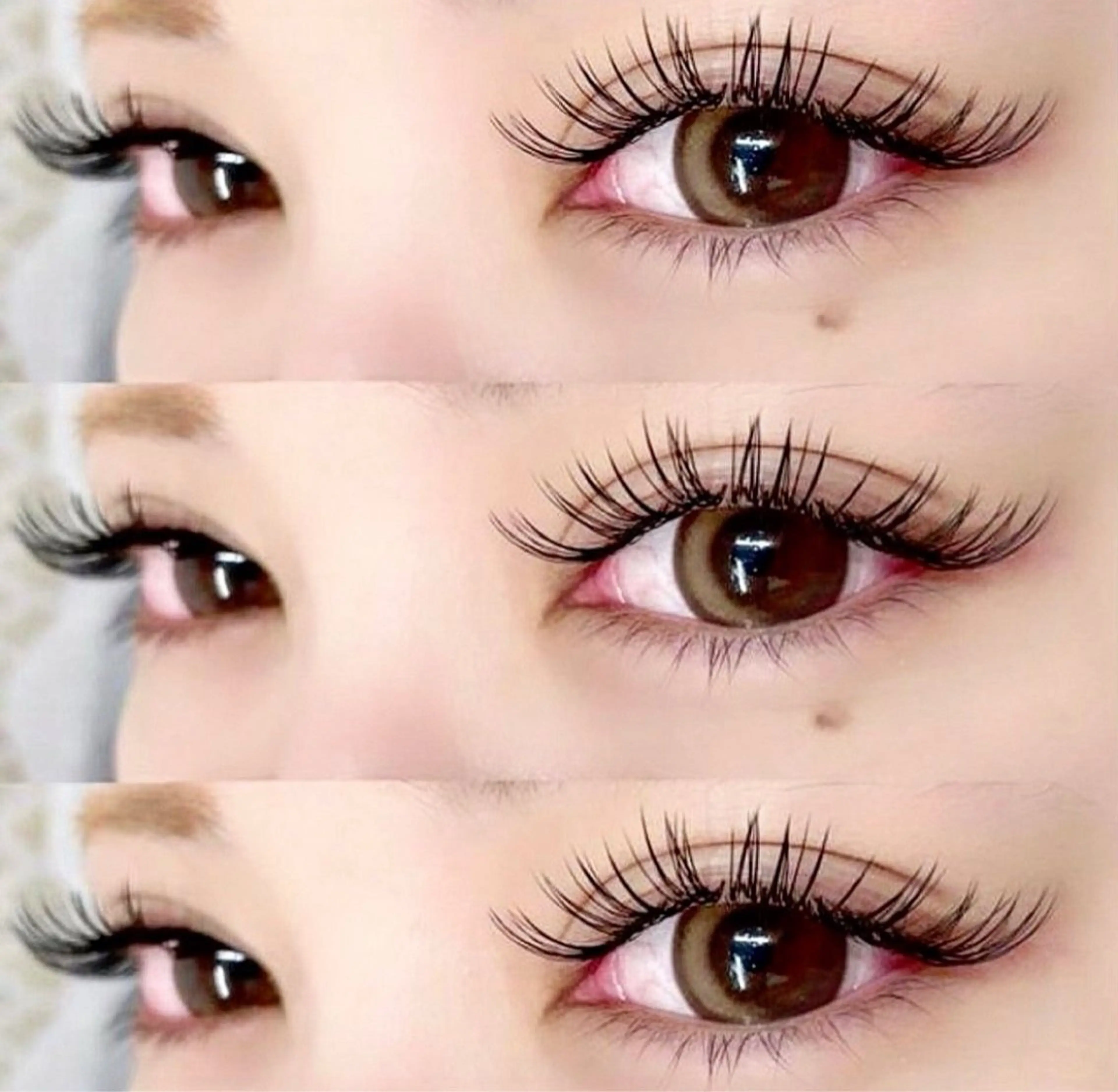 マツエク・マツパ 束感まつ毛 Cカール BAMBI所属・BAMBI 🩷KAWAIのマツエク・マツパデザイン