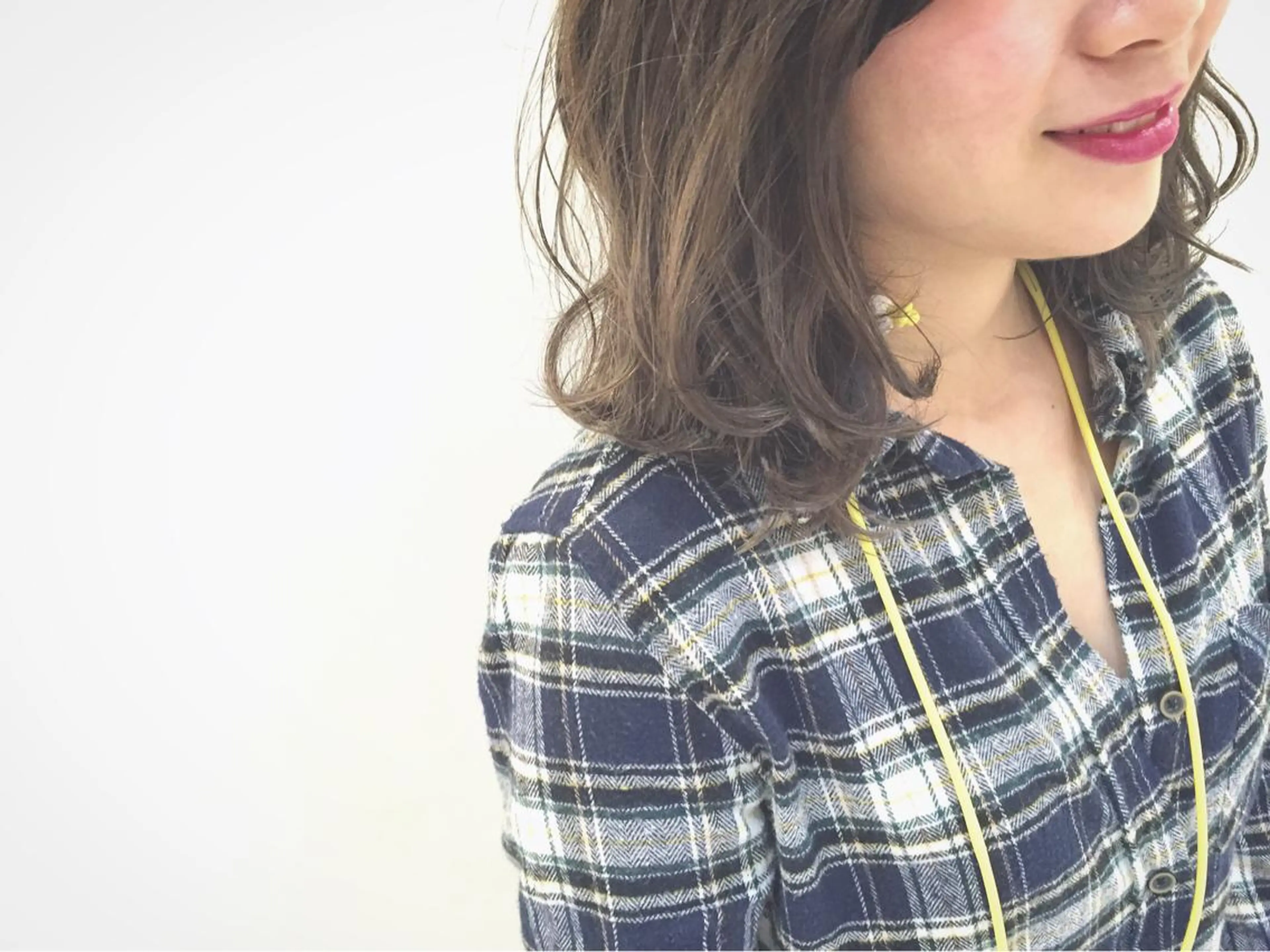 ミディアム カラー アッシュ ベージュカラー ハイライトカラー ハイライト lafith hair dope所属・[外国人風カラー] 店長 田中健太のヘアスタイル