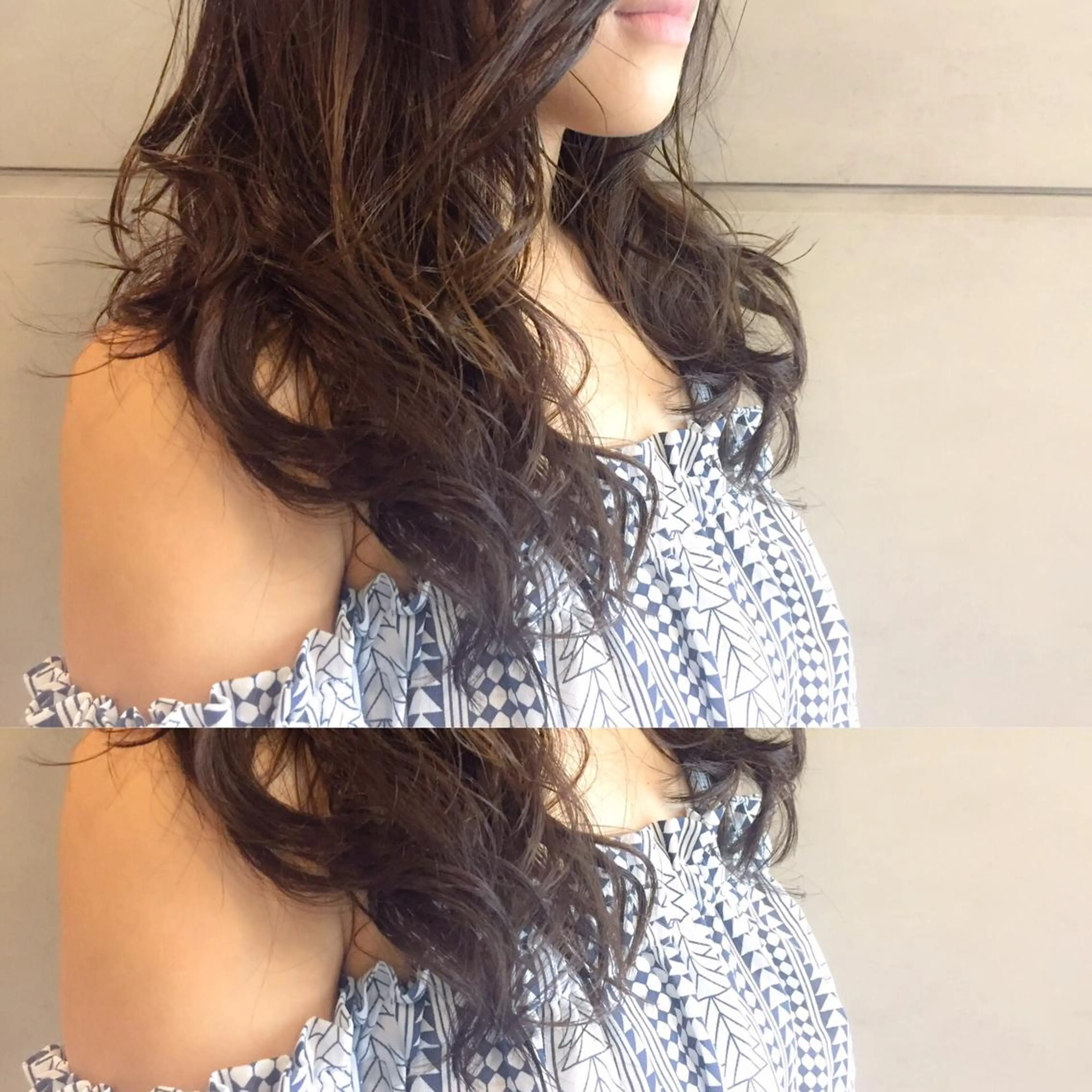 セミロング stylist/蛯谷 珠里のヘアスタイル