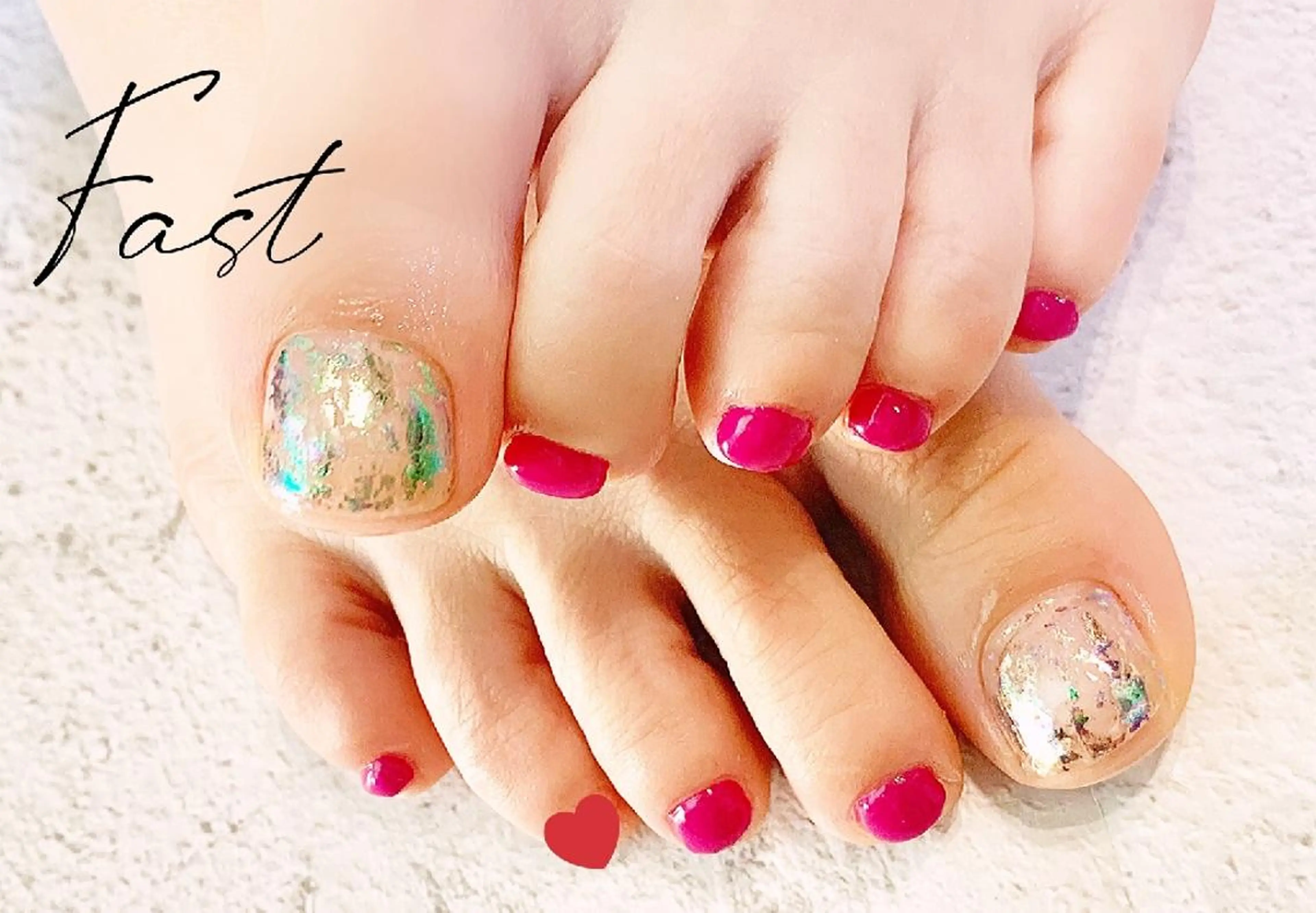 ネイル ラメ(グリッター) 多賀 ちかのマツエク・マツパデザイン