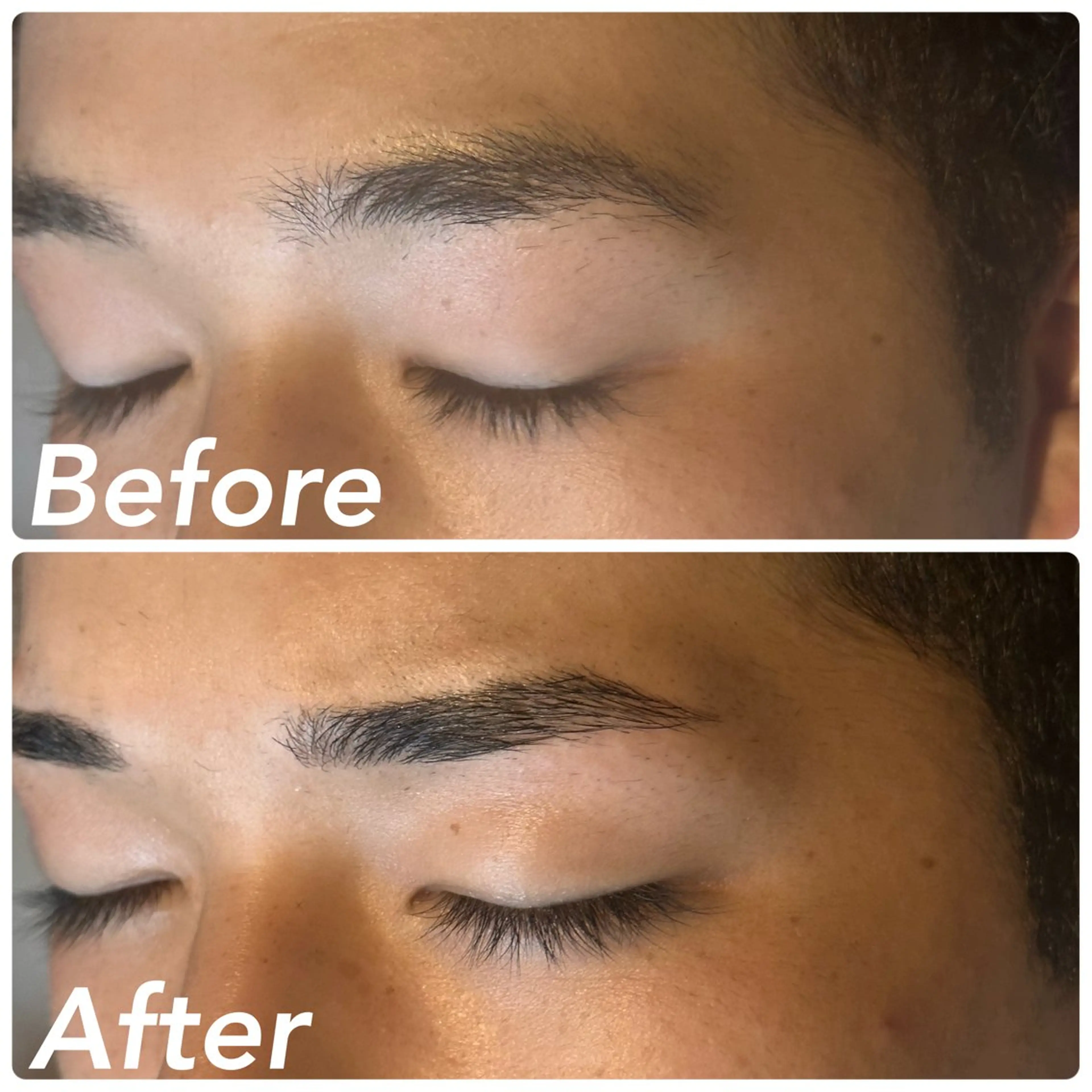 メンズ アイブロウ ワックス脱毛 眉カット メンズ眉毛専門 Re:gid柏本店の眉毛・アイブロウイメージ