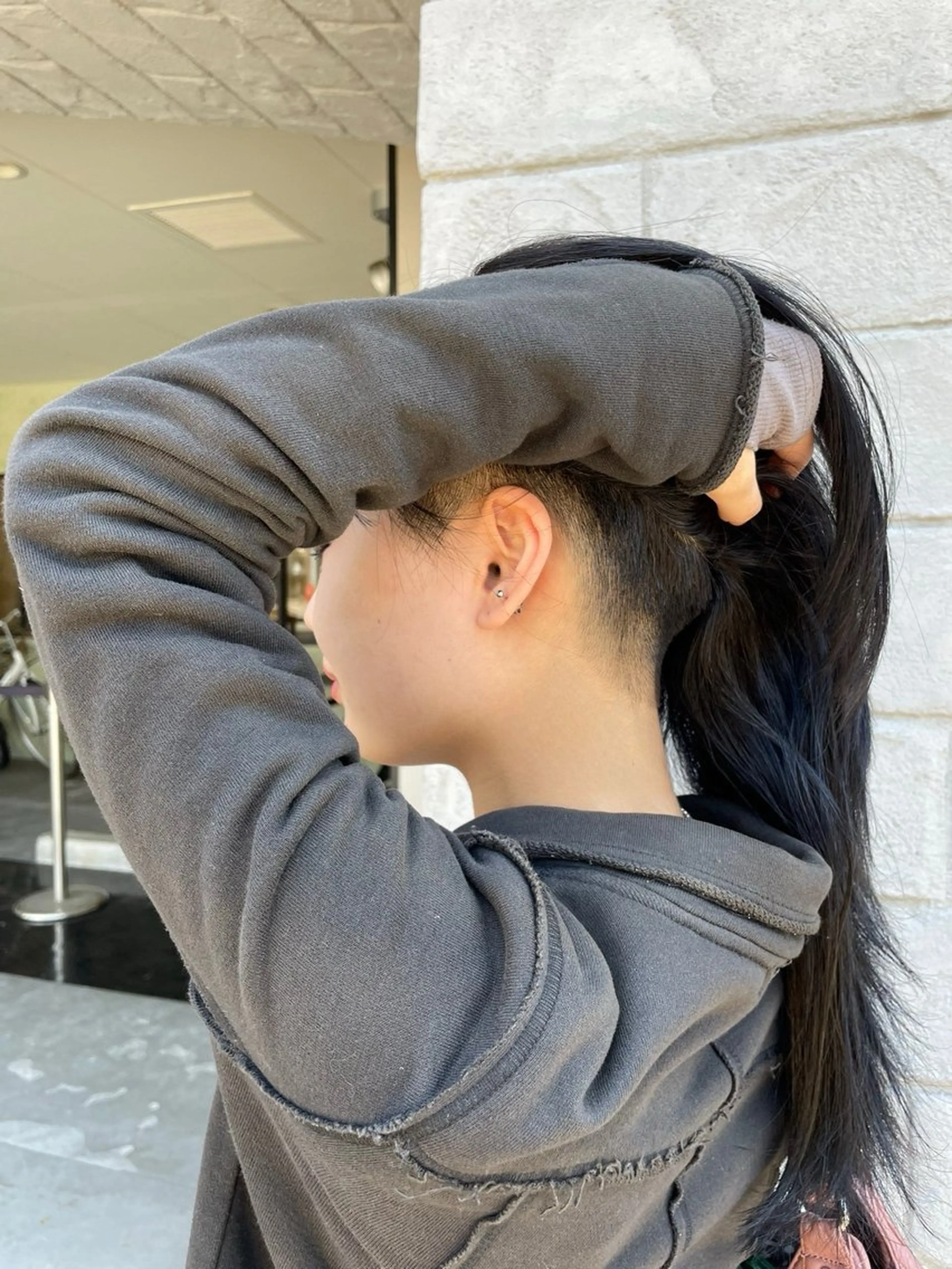 ロング ROCAReTA FOR HAIR 千本丸太町店所属・なかがきはな/ボブ/ レイヤー/パーマのヘアスタイル