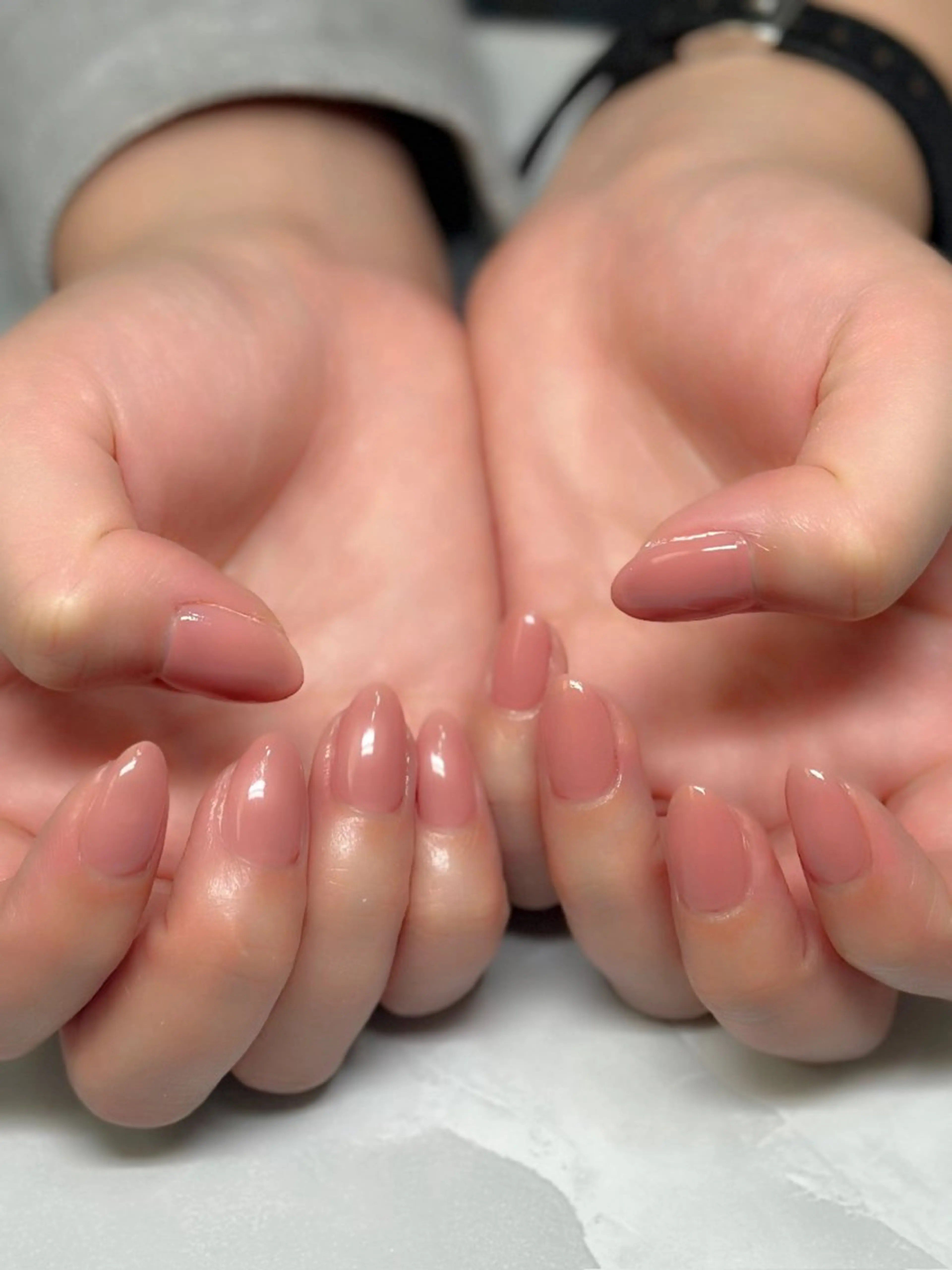 ネイル ワンカラーネイル nyasu nailのネイルデザイン