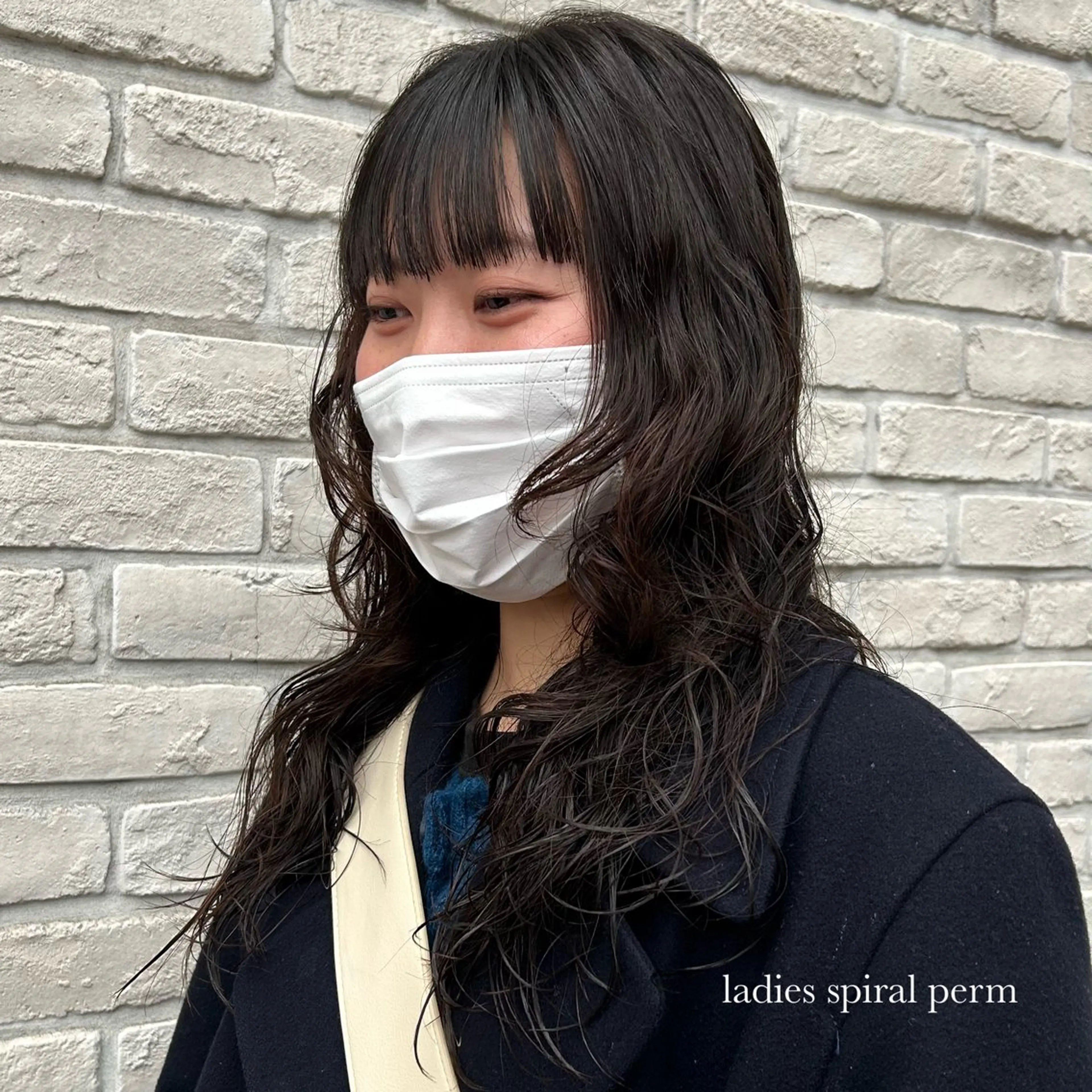ロング パーマ 顔周りカット レイヤーカット スパイラルパーマ カット パーマ トリートメント acoron.武蔵小杉所属・🌴aoi. / 海外style🌴のヘアスタイル