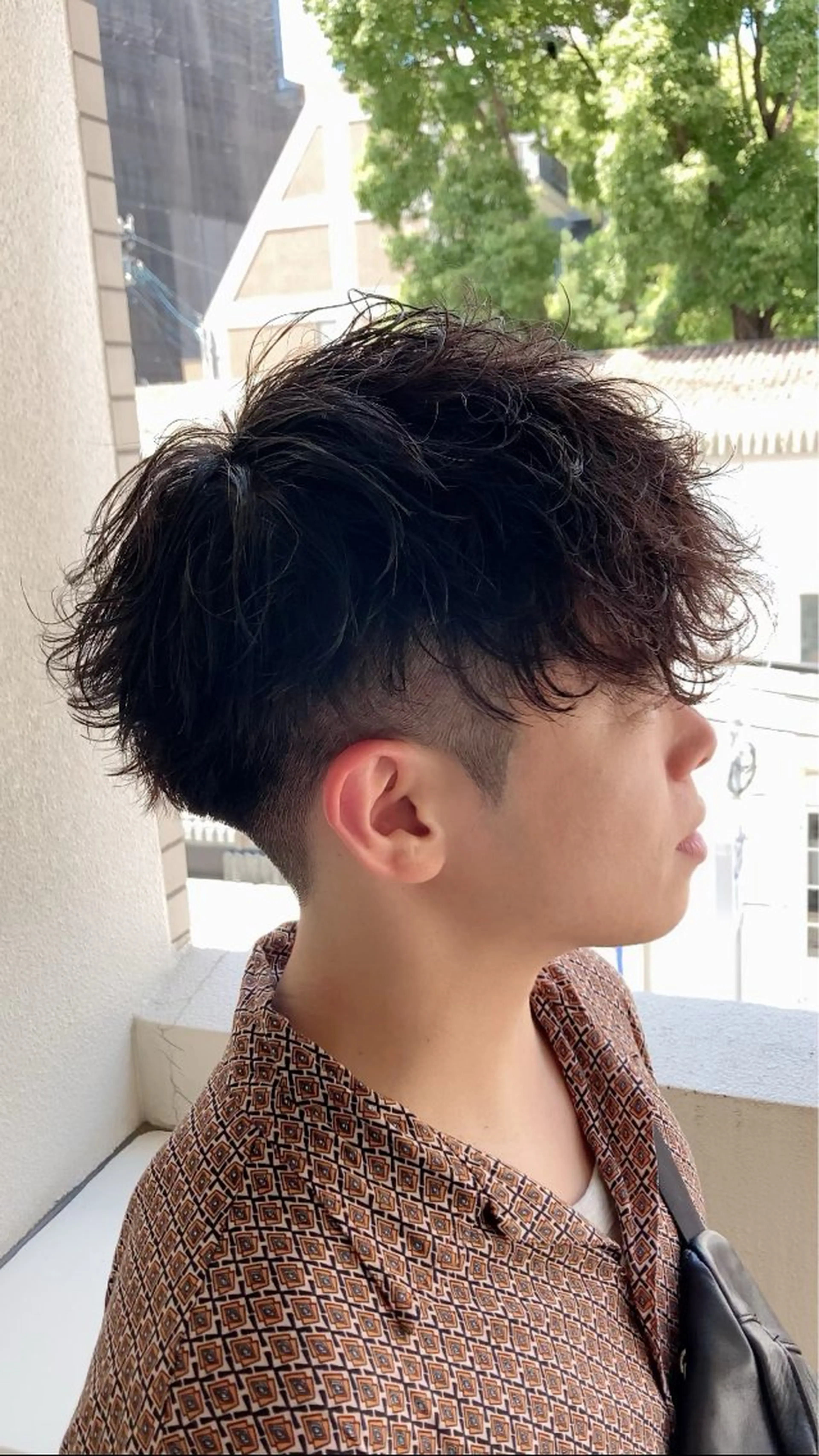 ショート メンズ メンズパーマ 波巻きパーマ カット パーマ AUTHENTIC private mens hair salon所属・完全個室マンツーマン メンズサロン草野貴樹のヘアスタイル