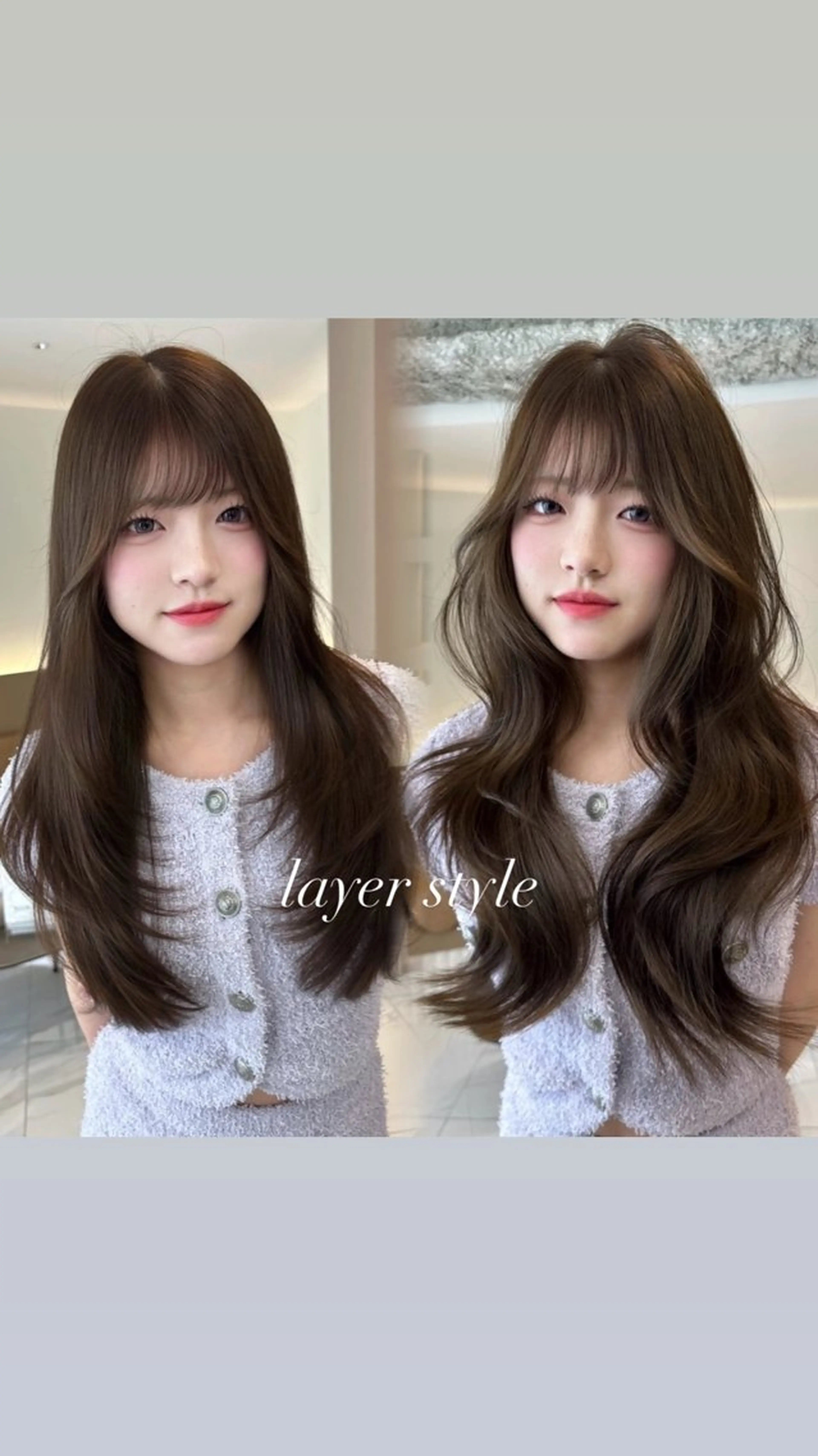 ロング カット ヘアカラー トリートメント ブリーチなし/ 透明感カラー/松沢のヘアスタイル