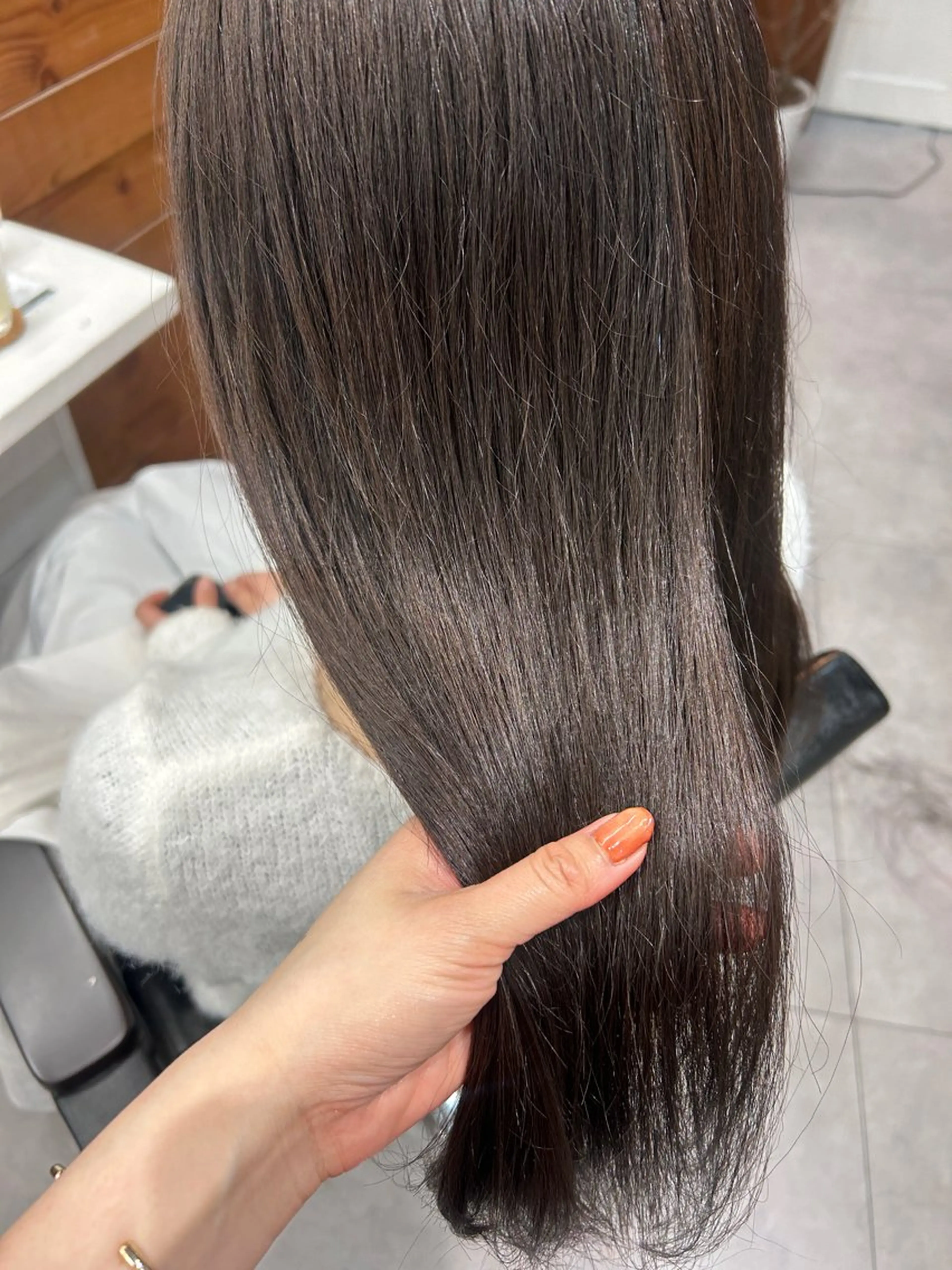 ロング カラー カット ヘアカラー トリートメント レイヤーボブ/ 艶カラー/サナ🌼のヘアスタイル