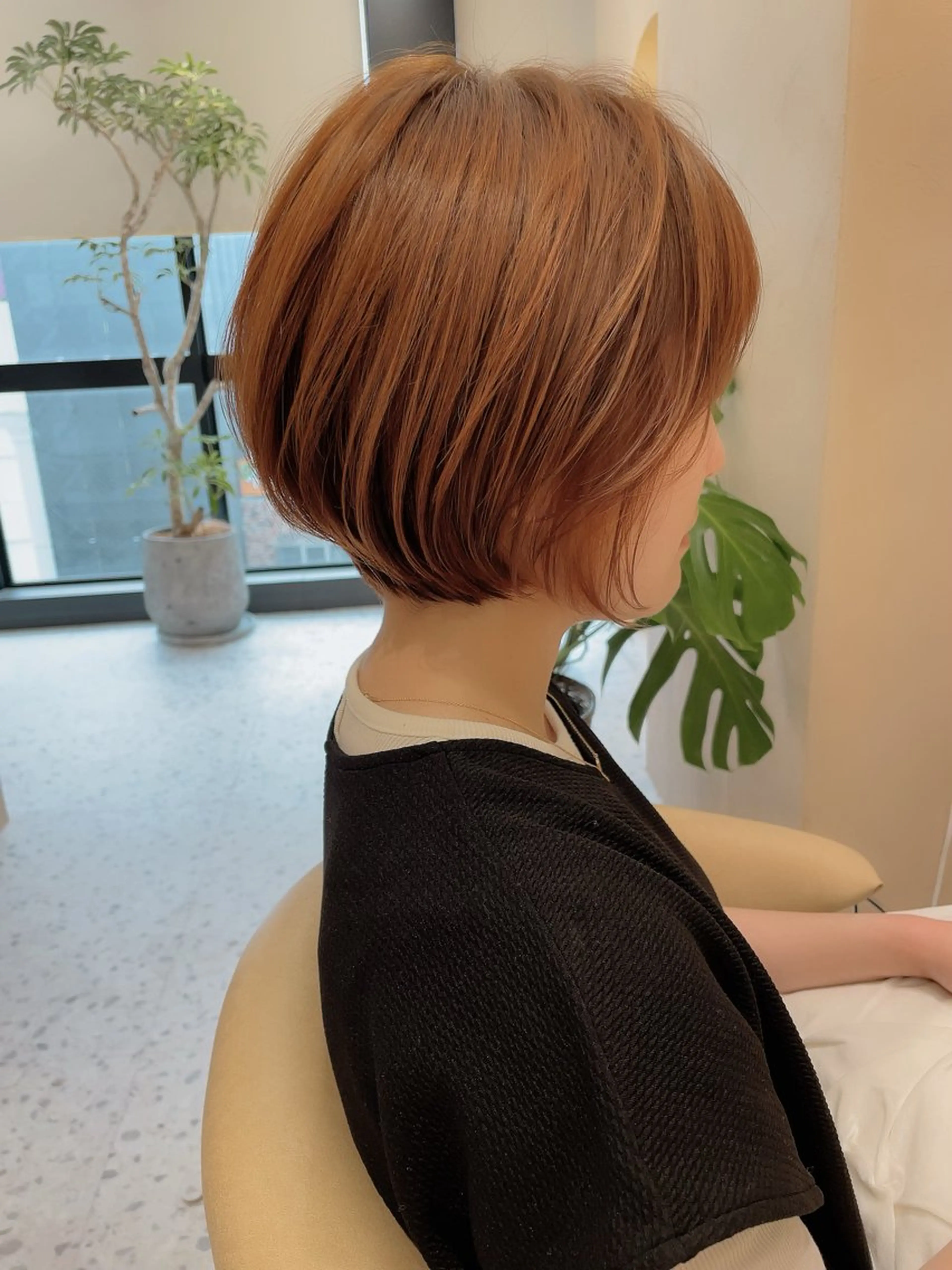 ショート カラー カット ヘアカラー トリートメント 韓国ヘア/髪質改善 /Harunaのヘアスタイル