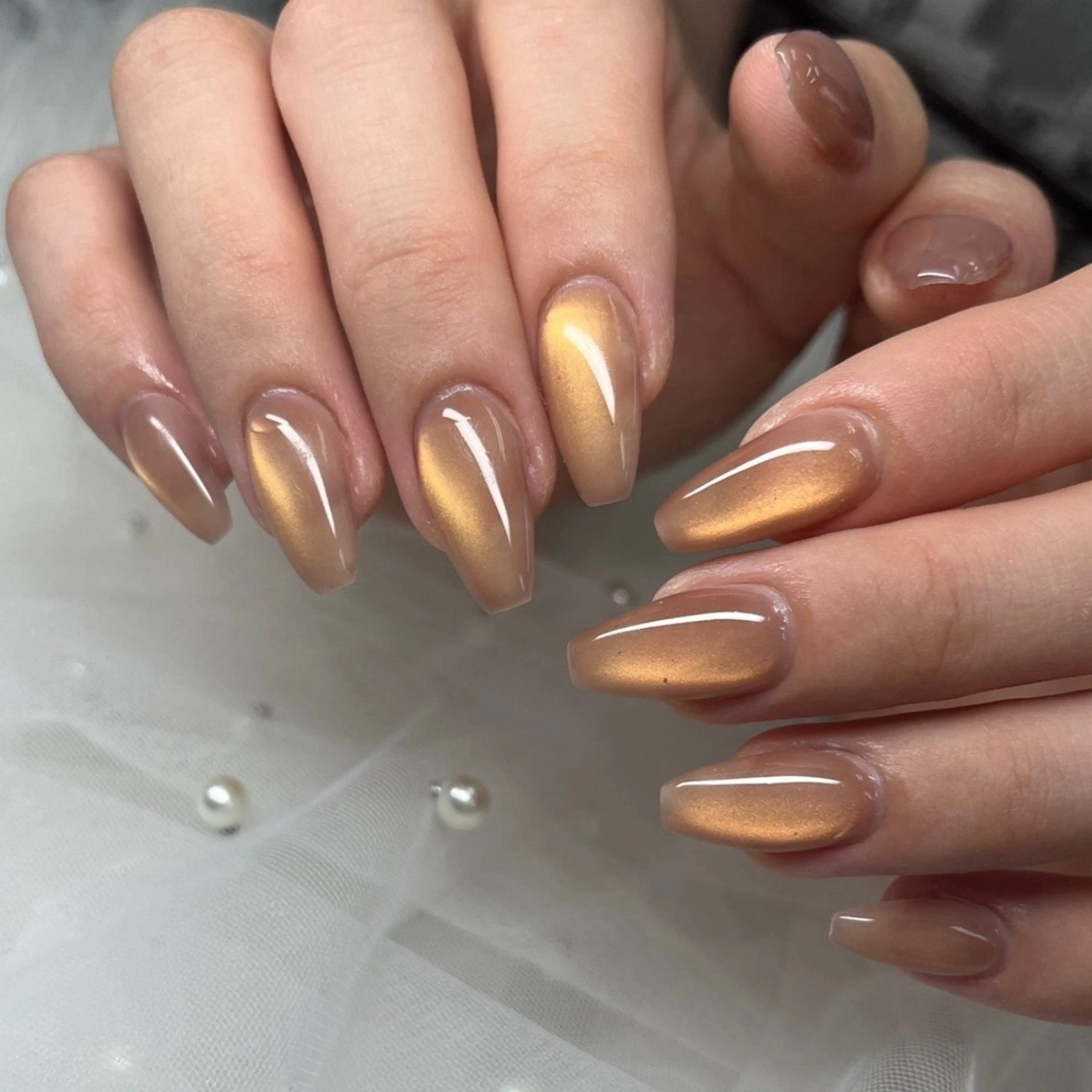 🌟オフなし🌟マグネットorフラッシュネイル⛓️の写真