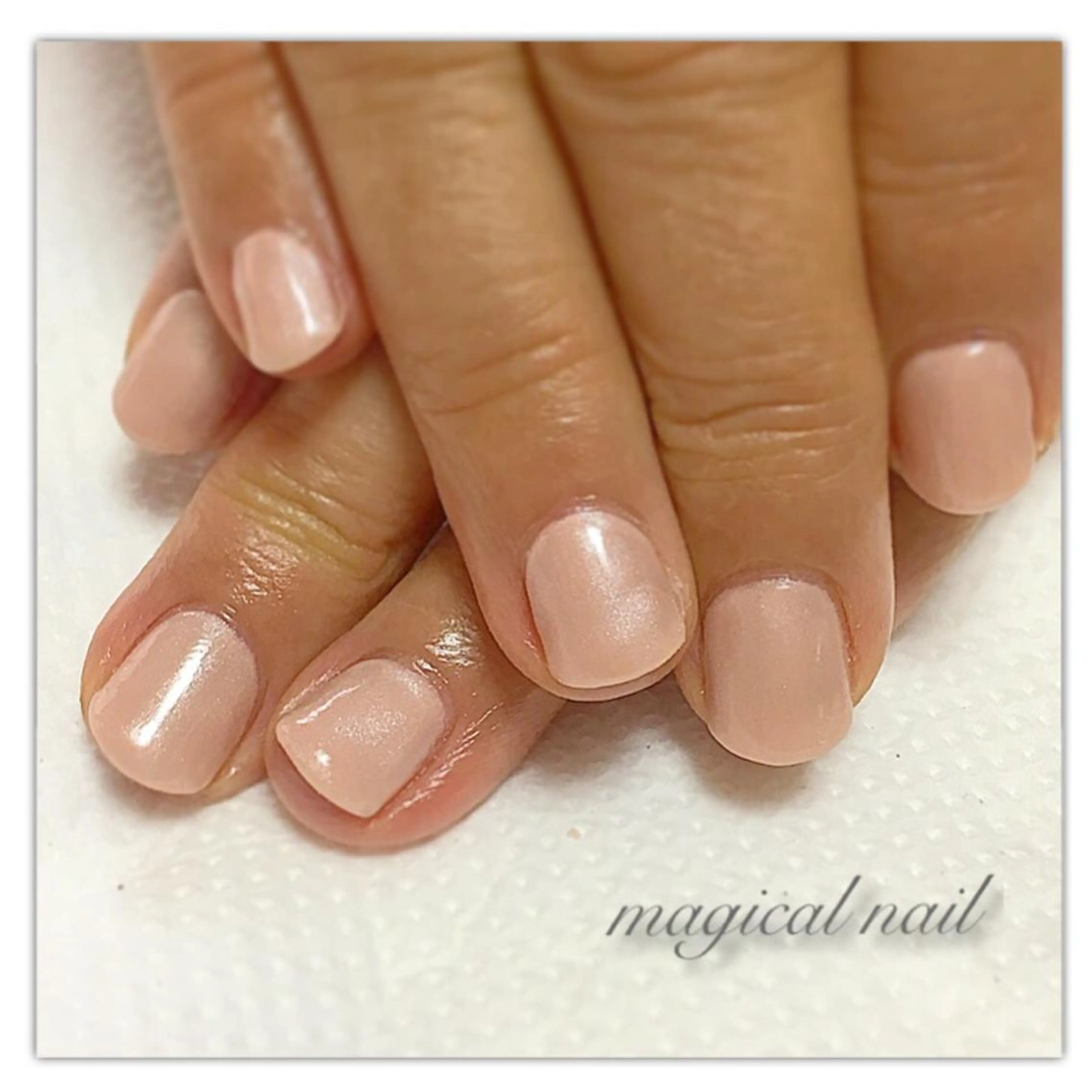 ネイル ワンカラーネイル シンプルネイル magical nailのネイルデザイン