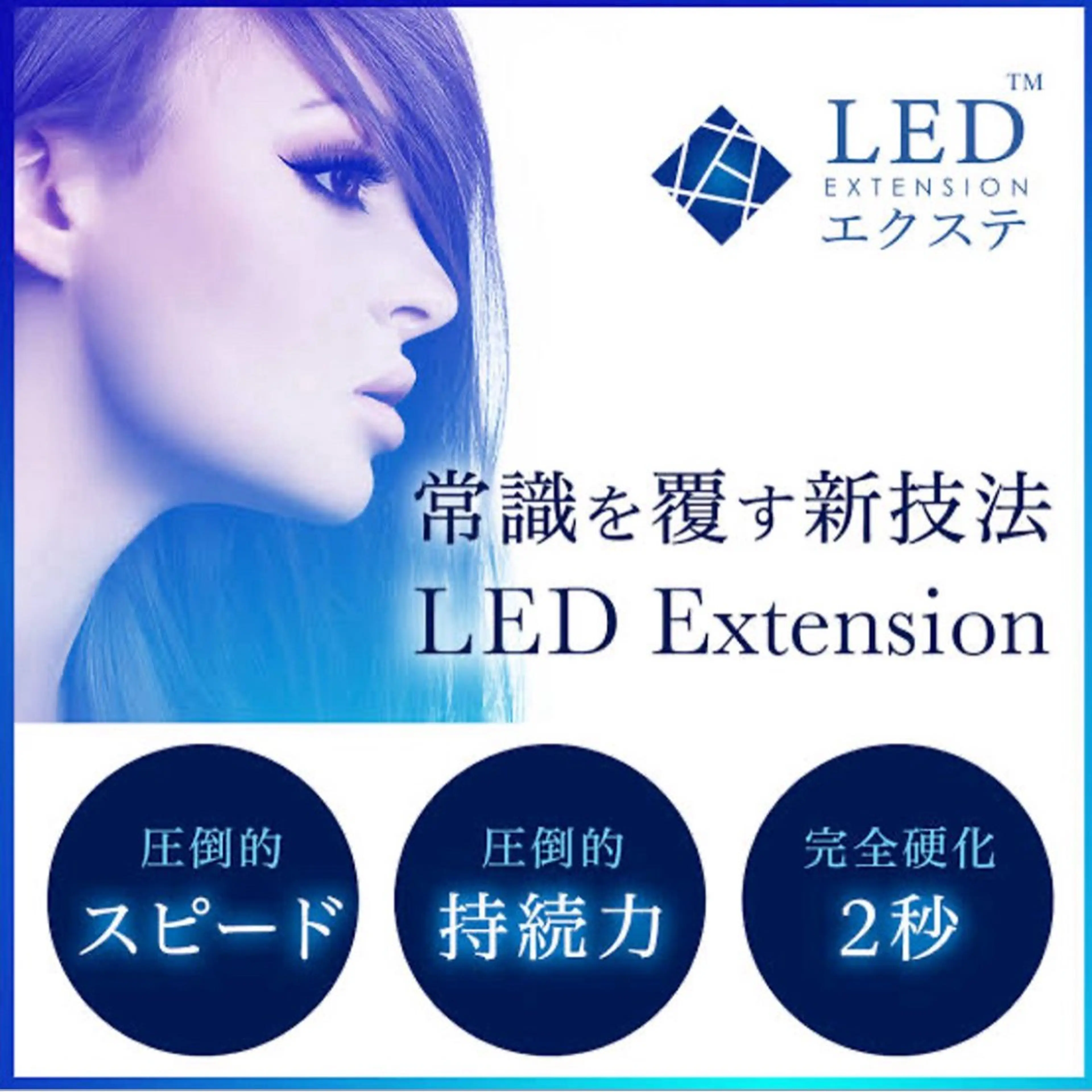 LEDエクステ✨フラットラッシュ100​〜​120本➕コーティング付きの写真