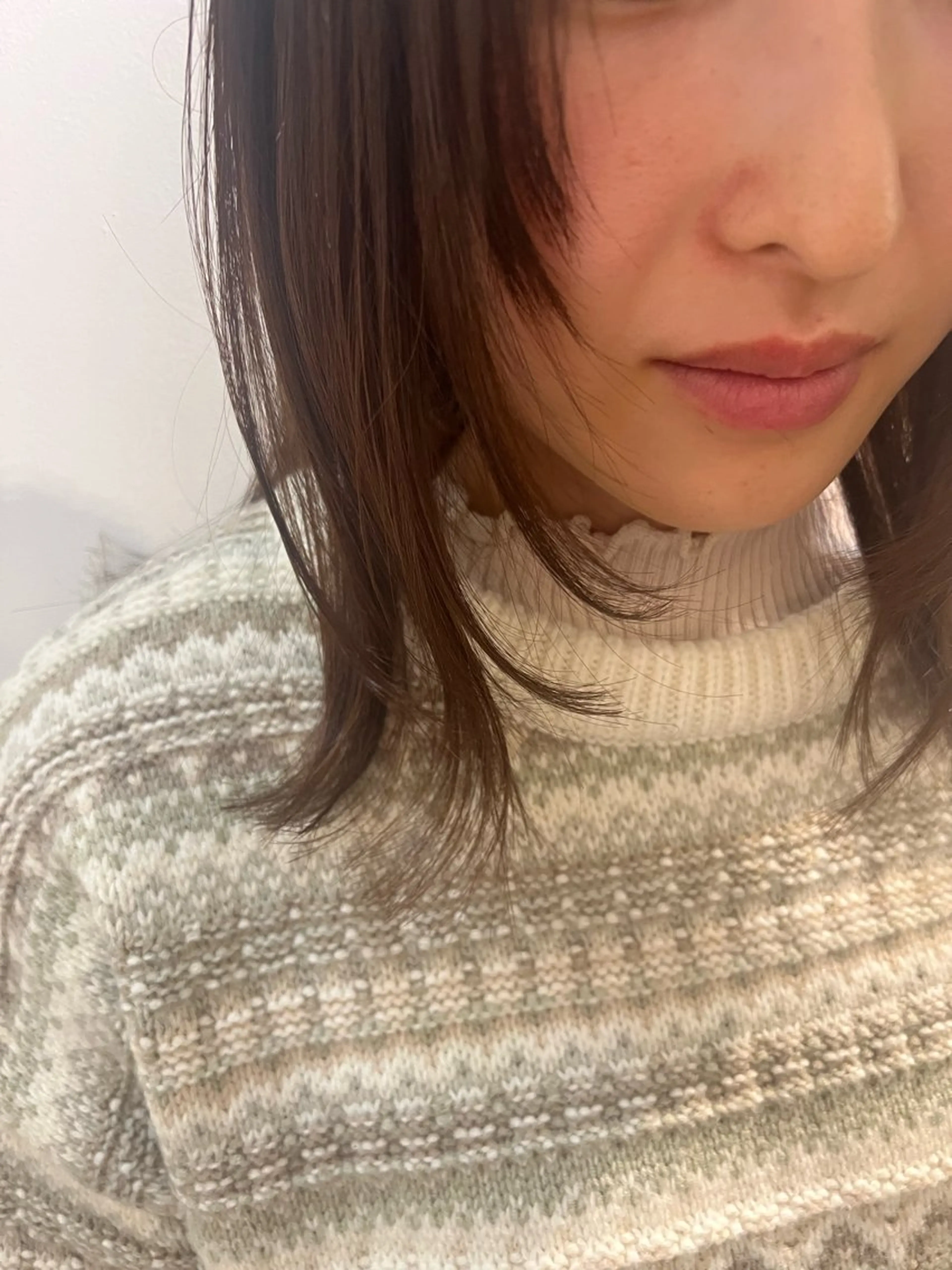 ミディアム ヘア＆メイクSAWA上田本店所属・園田 奈津のヘアスタイル