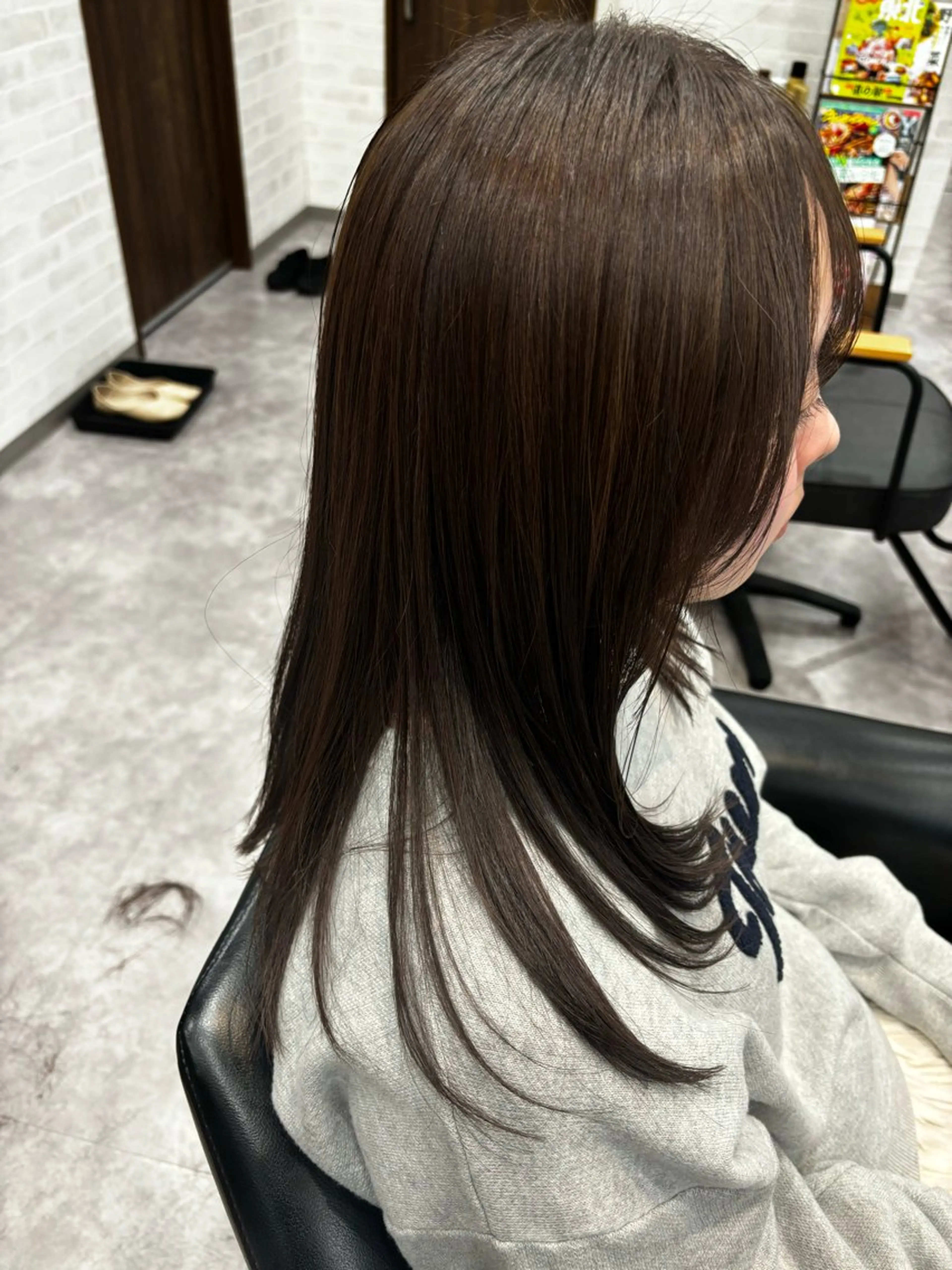 ロング 畠山 絵里のヘアスタイル