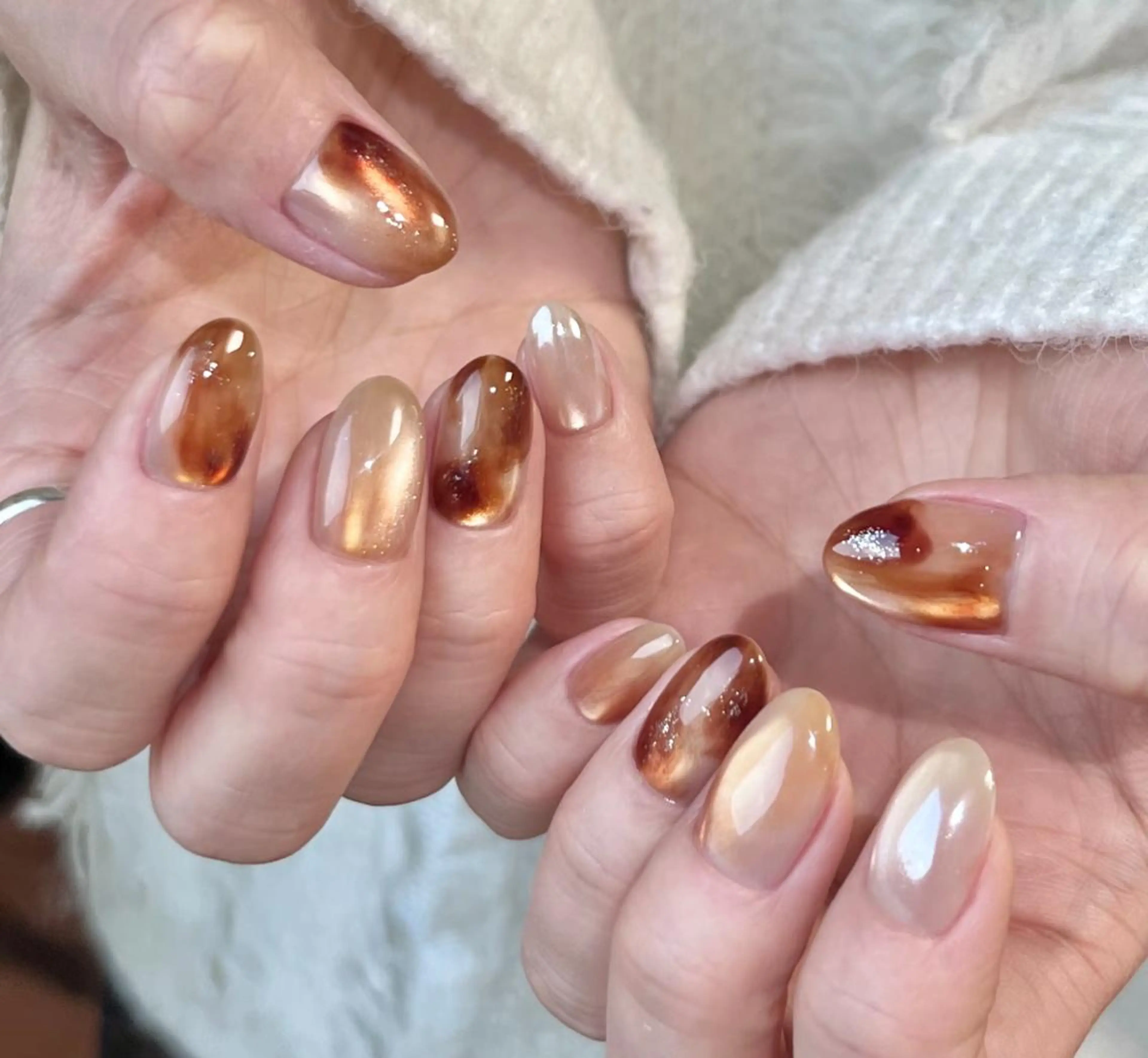 ネイル ハンドネイル By moonネイル 🌷ワンホン/韓国風のネイルデザイン