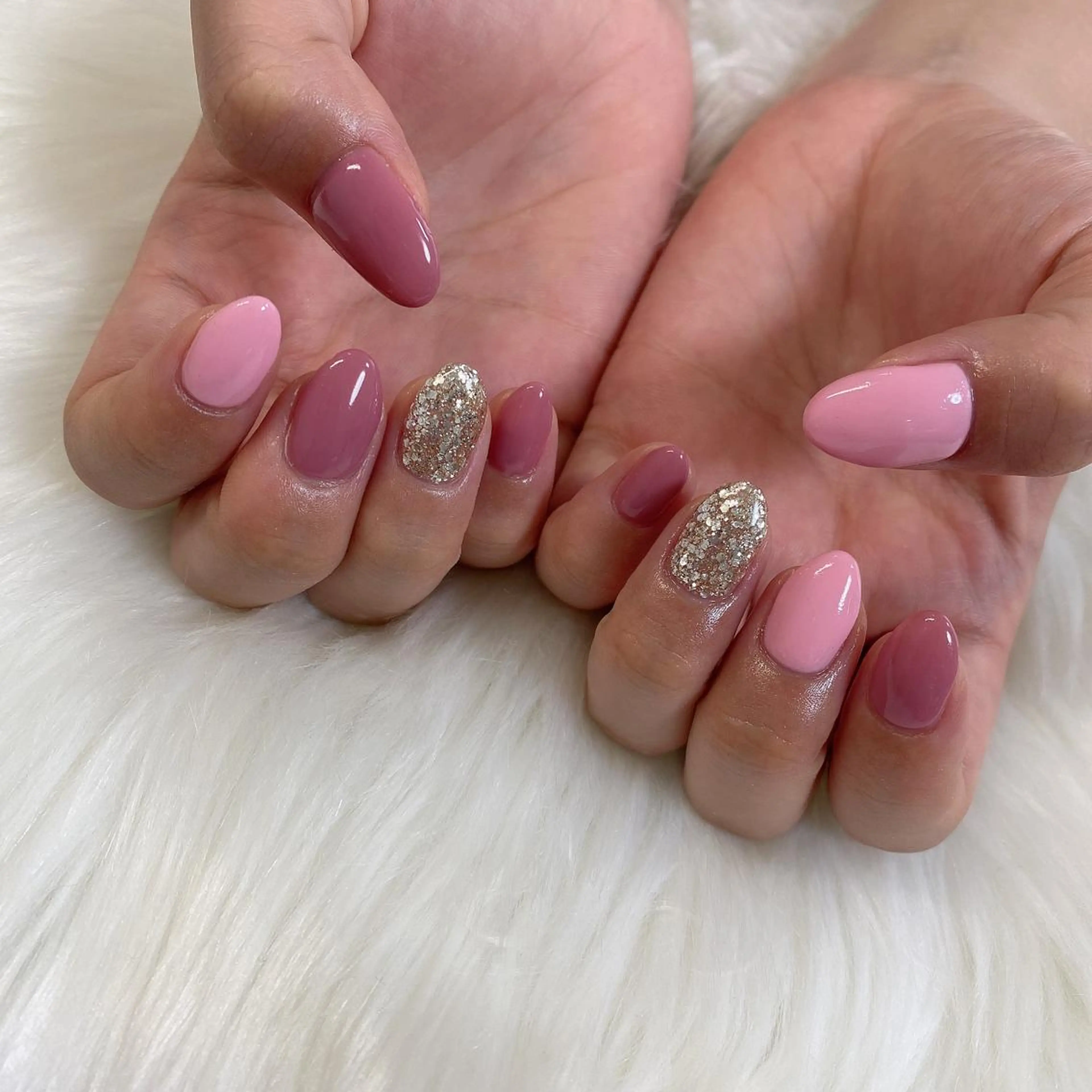 ネイル ハンドネイル 西岡 杏のネイルデザイン