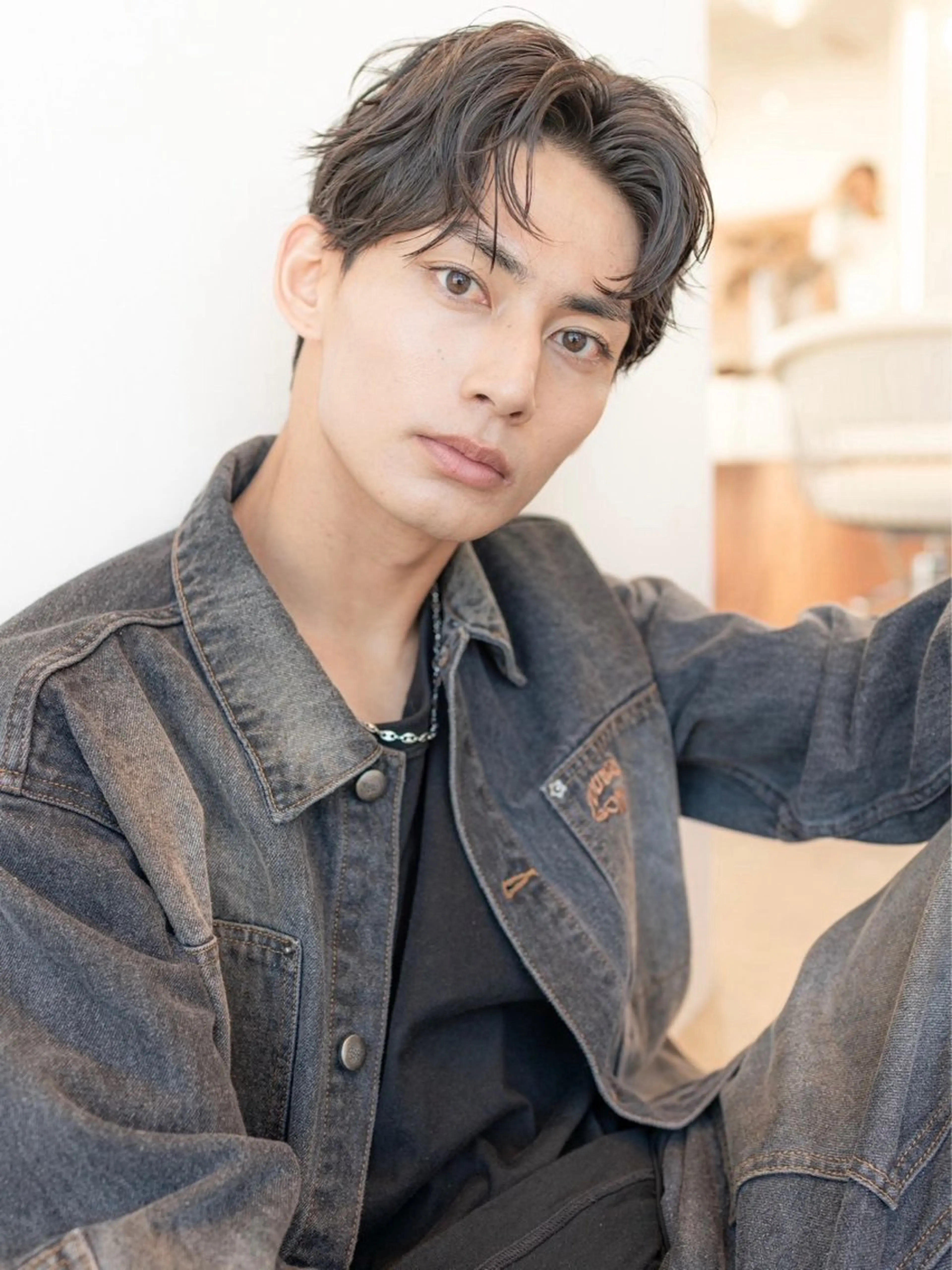 〖 🉐minimo限定価格🉐〗　　　　　　　　　　　　　　　　メンズカット✂️似合わせ◎ センターパート/マッシュの写真