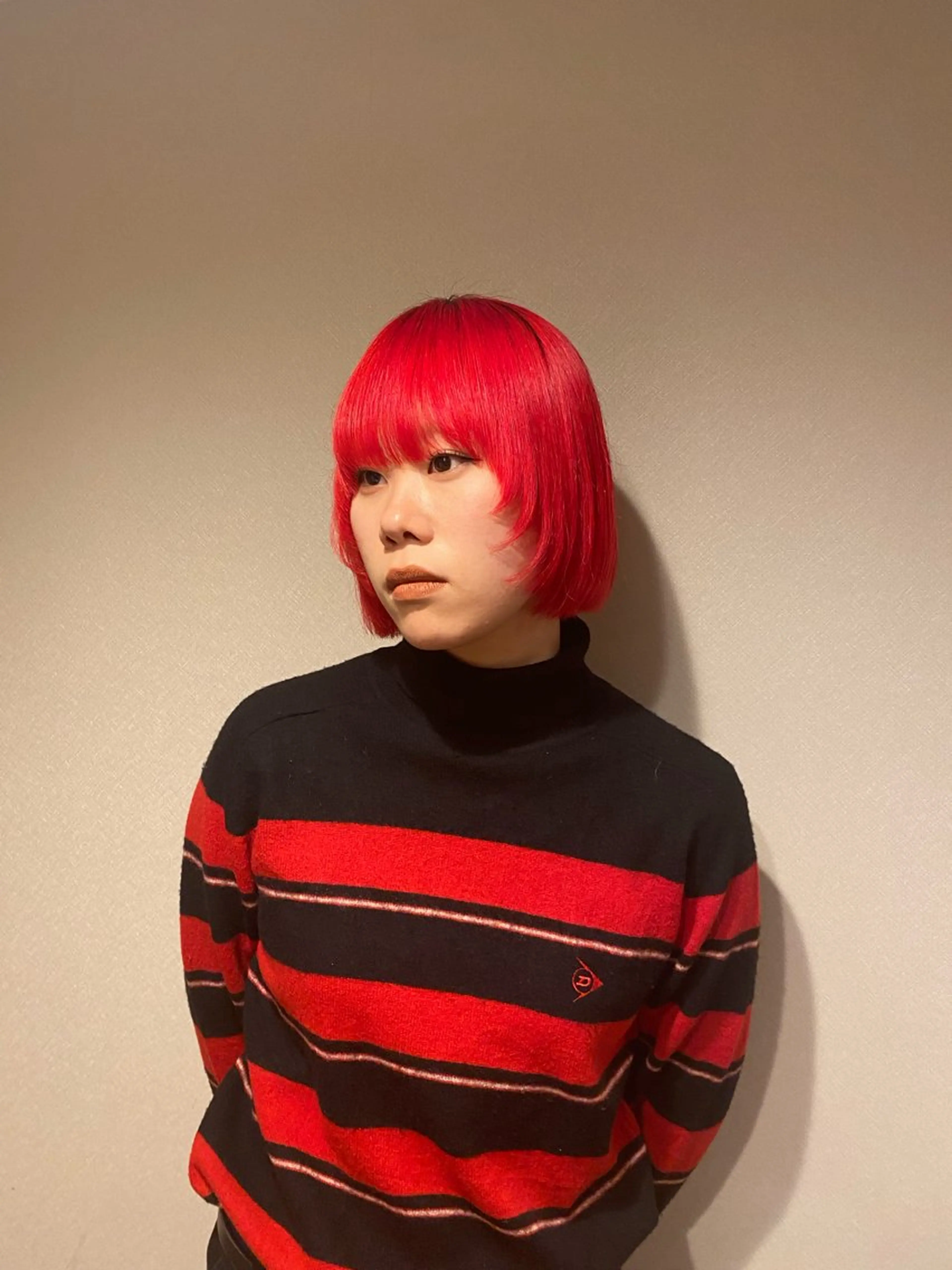 カラー ヘアカラー 韓国ヘア AINA🐱のヘアスタイル