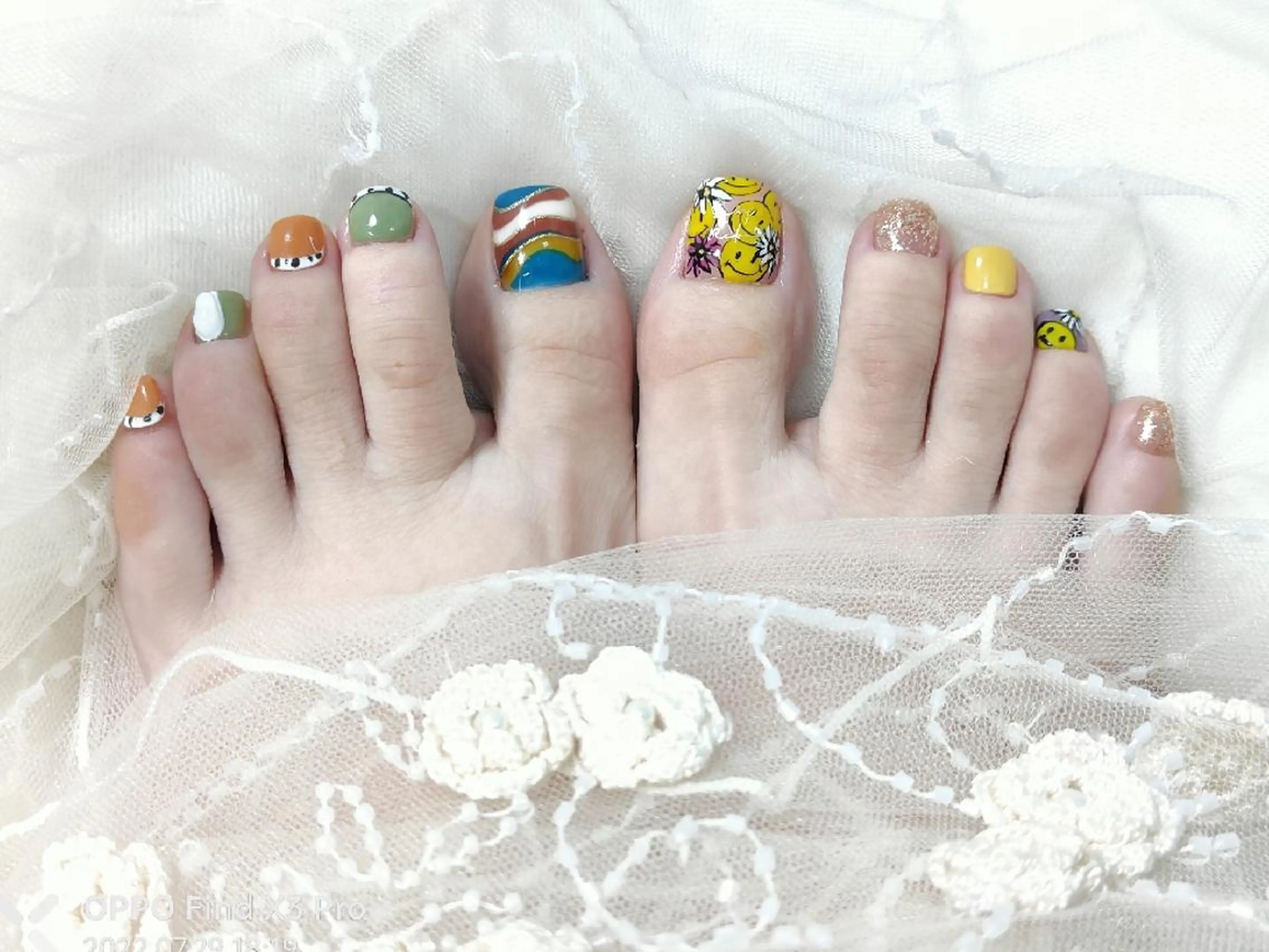 ネイル フットネイル Mia 自宅ネイルサロンのネイルデザイン