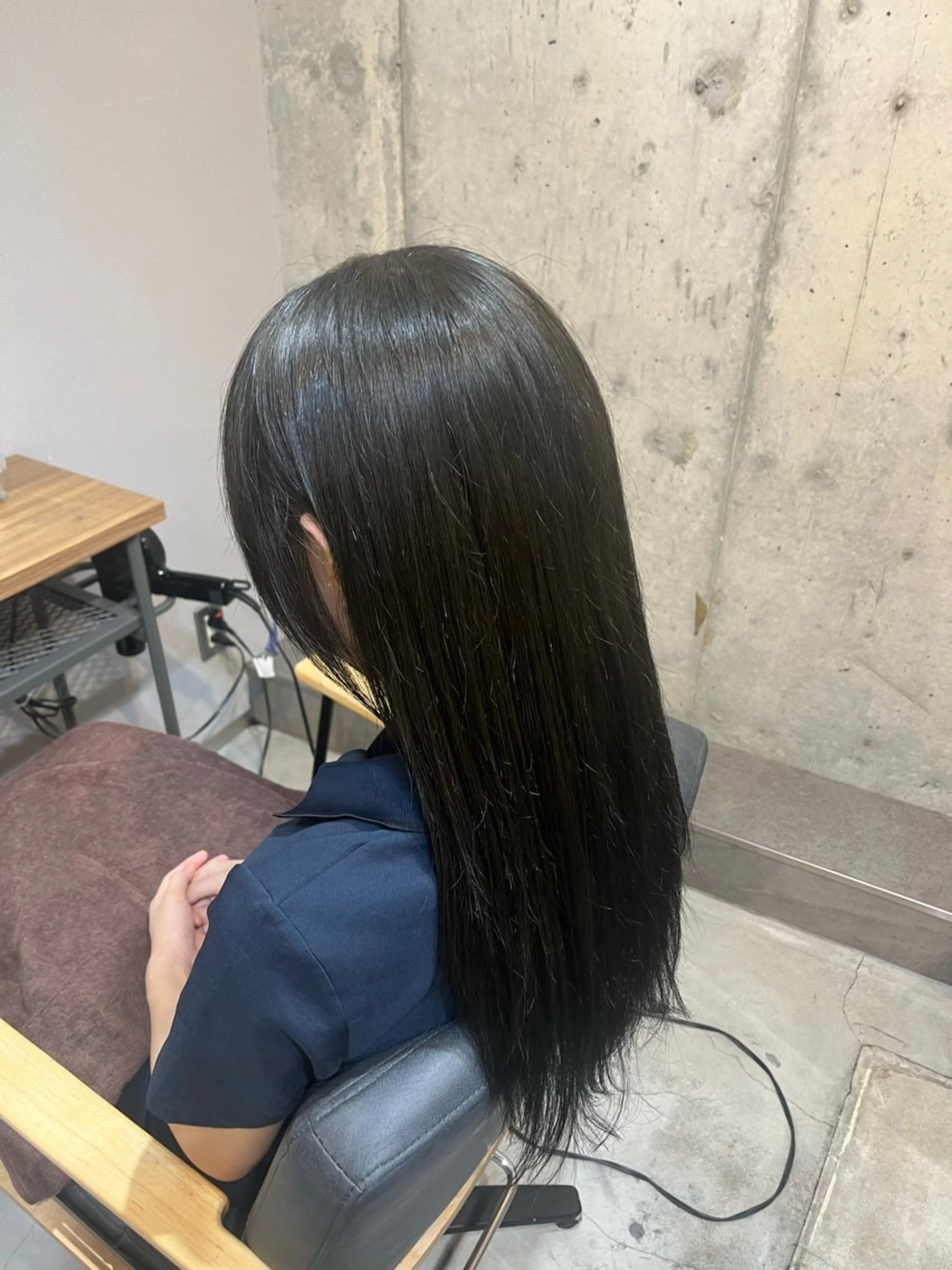 セミロング ☀️マナカ/縮毛矯正 カラー/表参道のヘアスタイル