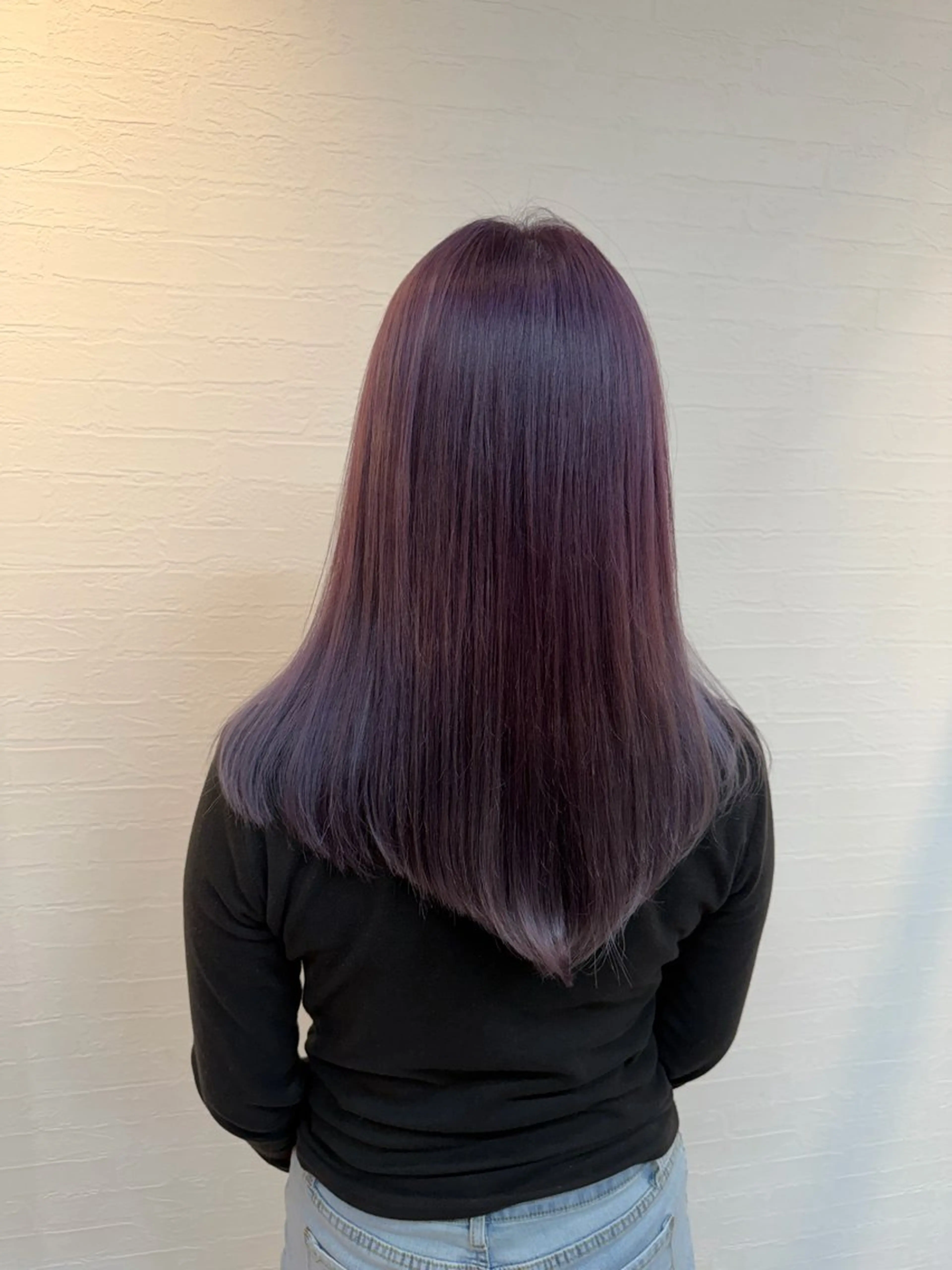 ロング カット ヘアカラー macaron 会津若松店所属・渡部 玲のヘアスタイル