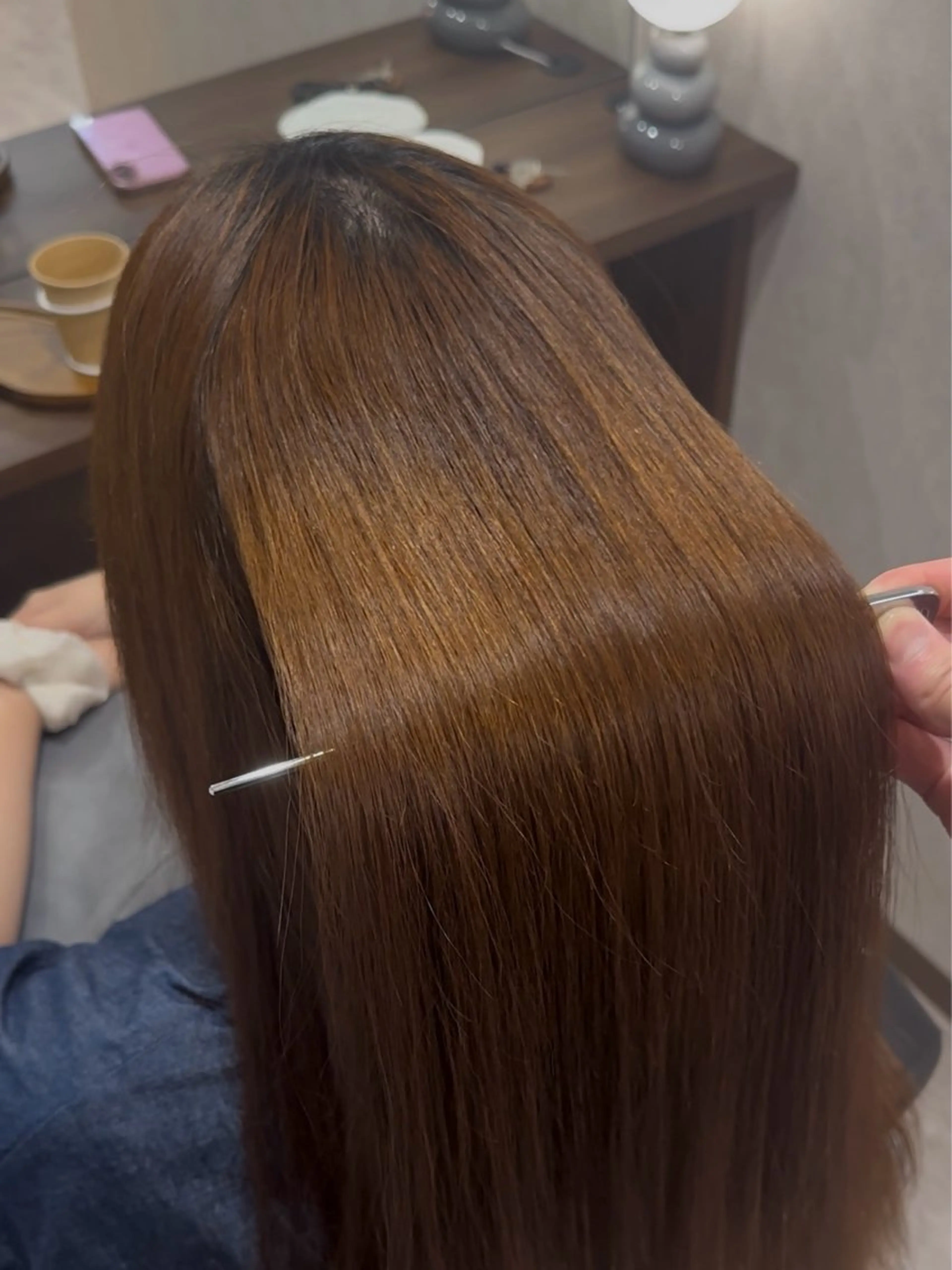 ロング 縮毛矯正 トリートメント おおつか/メンズ特化 /縮毛矯正/髪質改善のヘアスタイル