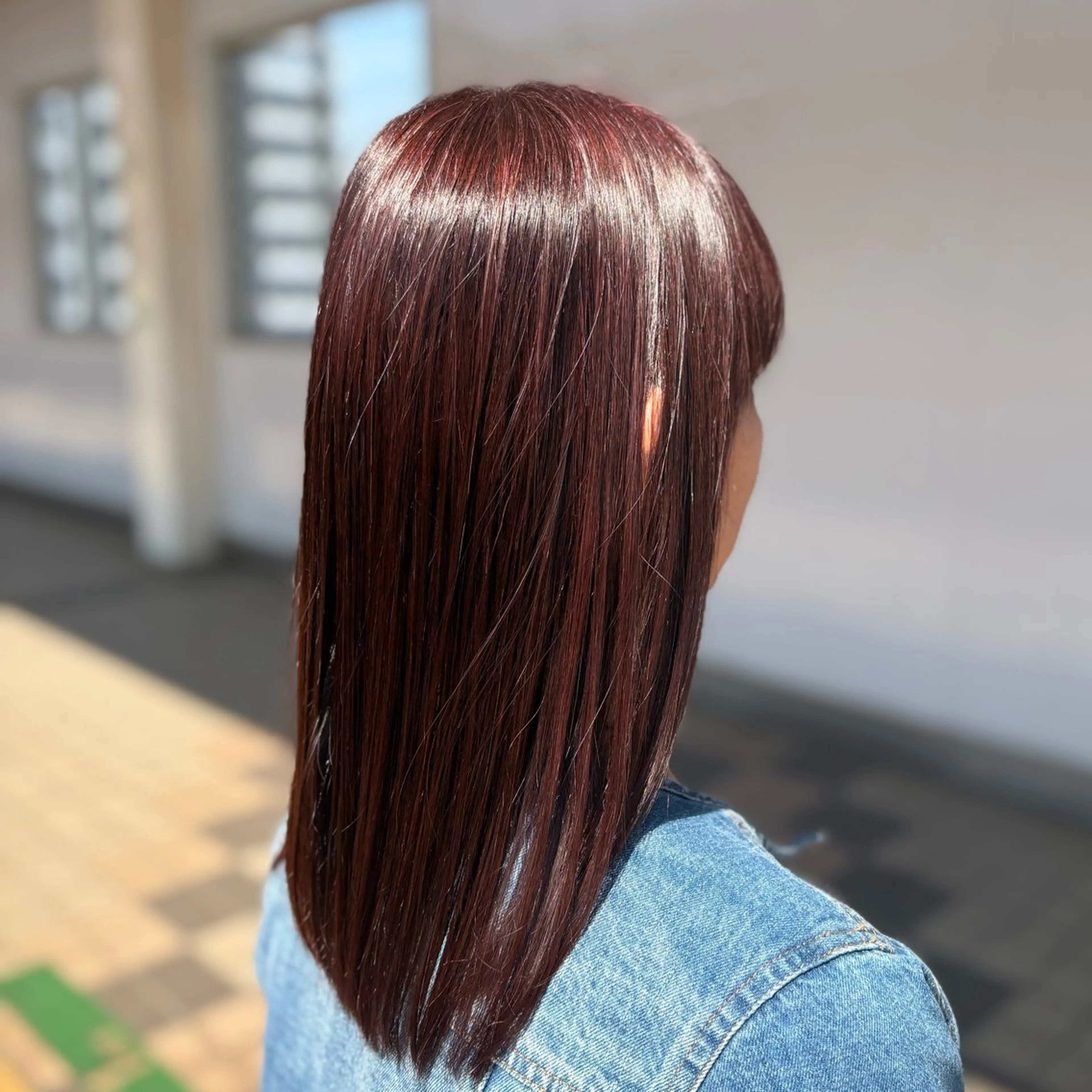 ロング 髪質改善 トリートメント 酸熱トリートメント カット ヘアカラー トリートメント 山下 ちひろのヘアスタイル