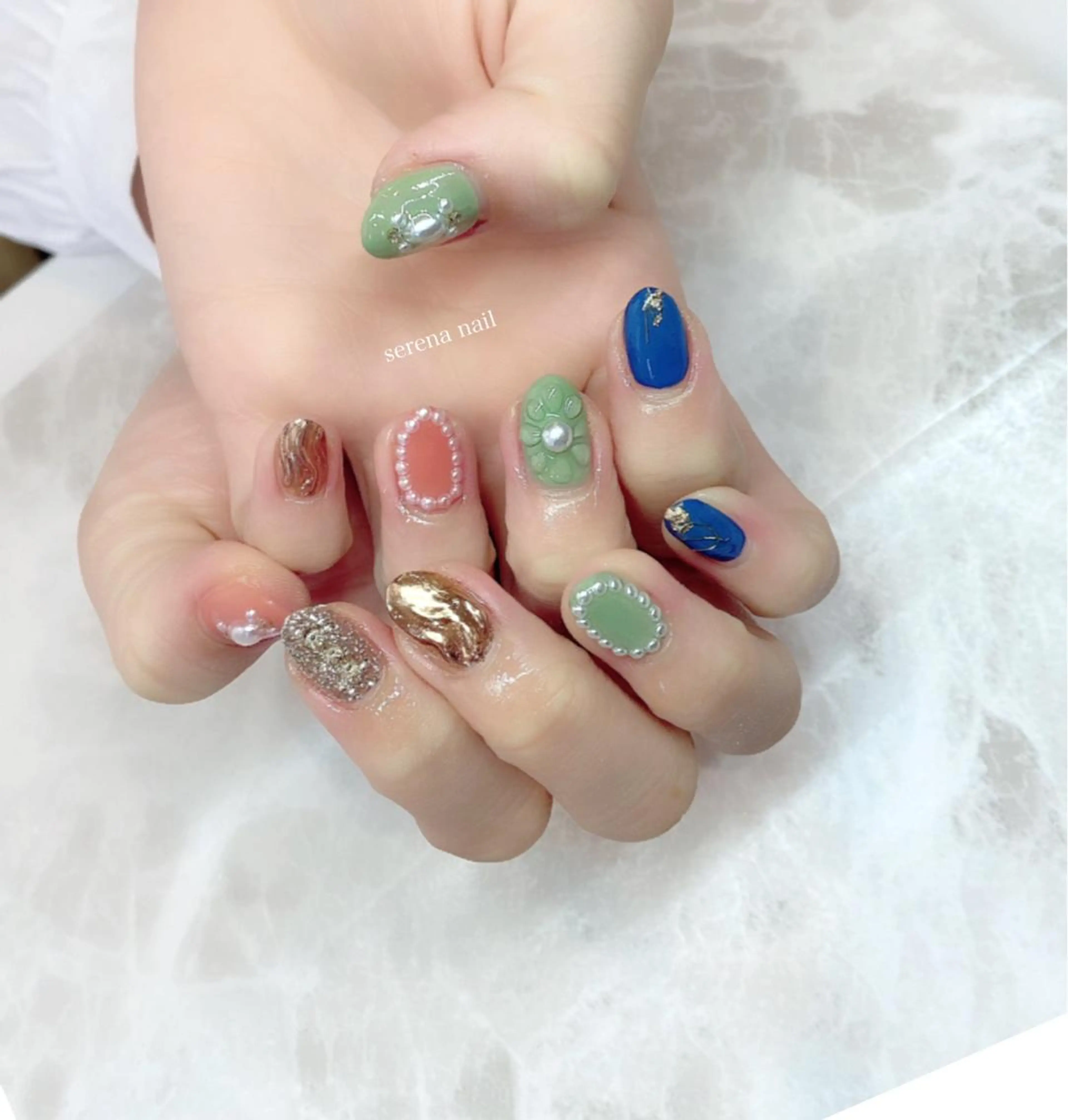 ネイル ハンドネイル serena nailのネイルデザイン