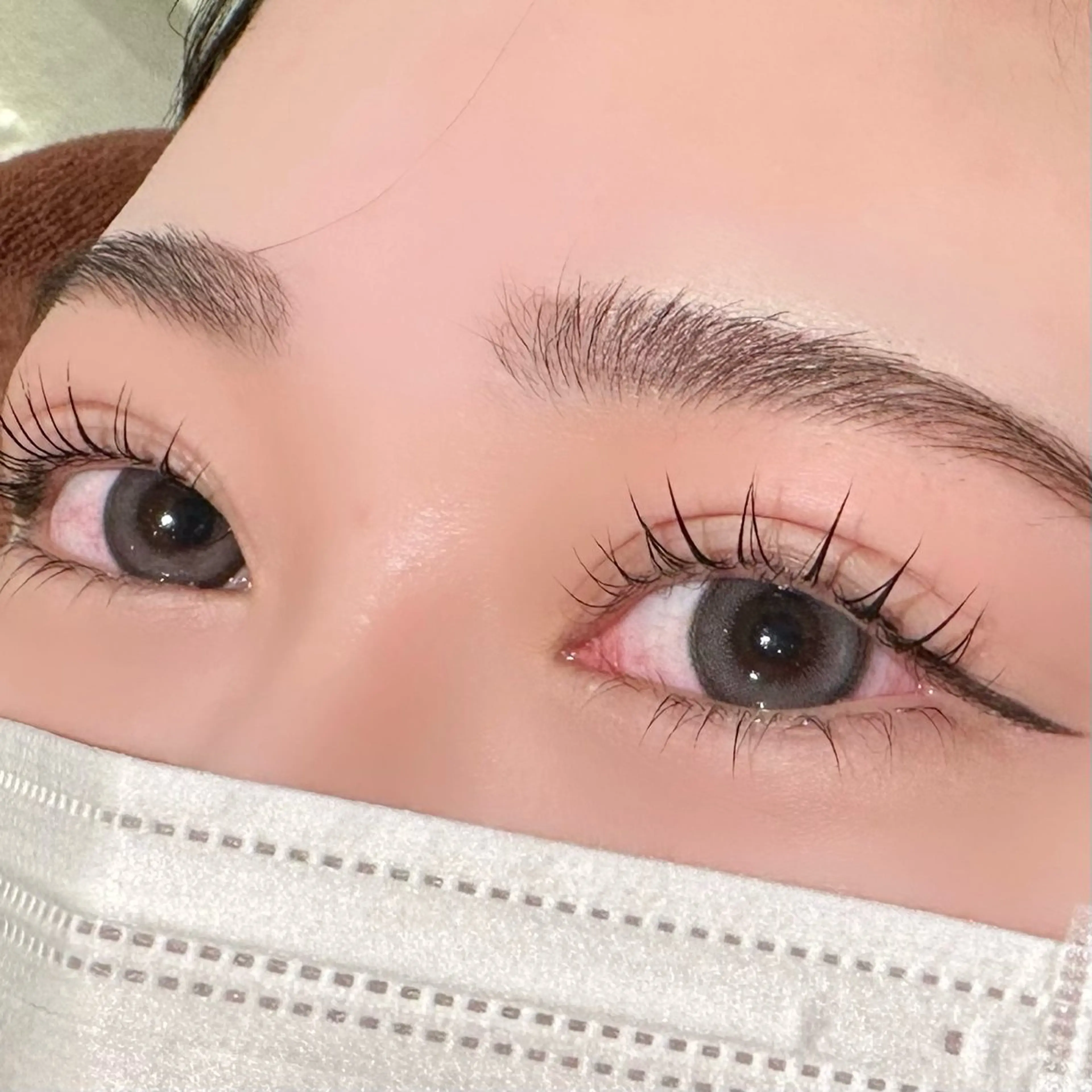 マツエク・マツパ パリジェンヌラッシュリフト まつげパーマ 下まつげエクステ マツパ 橋本 颯希のマツエク・マツパデザイン