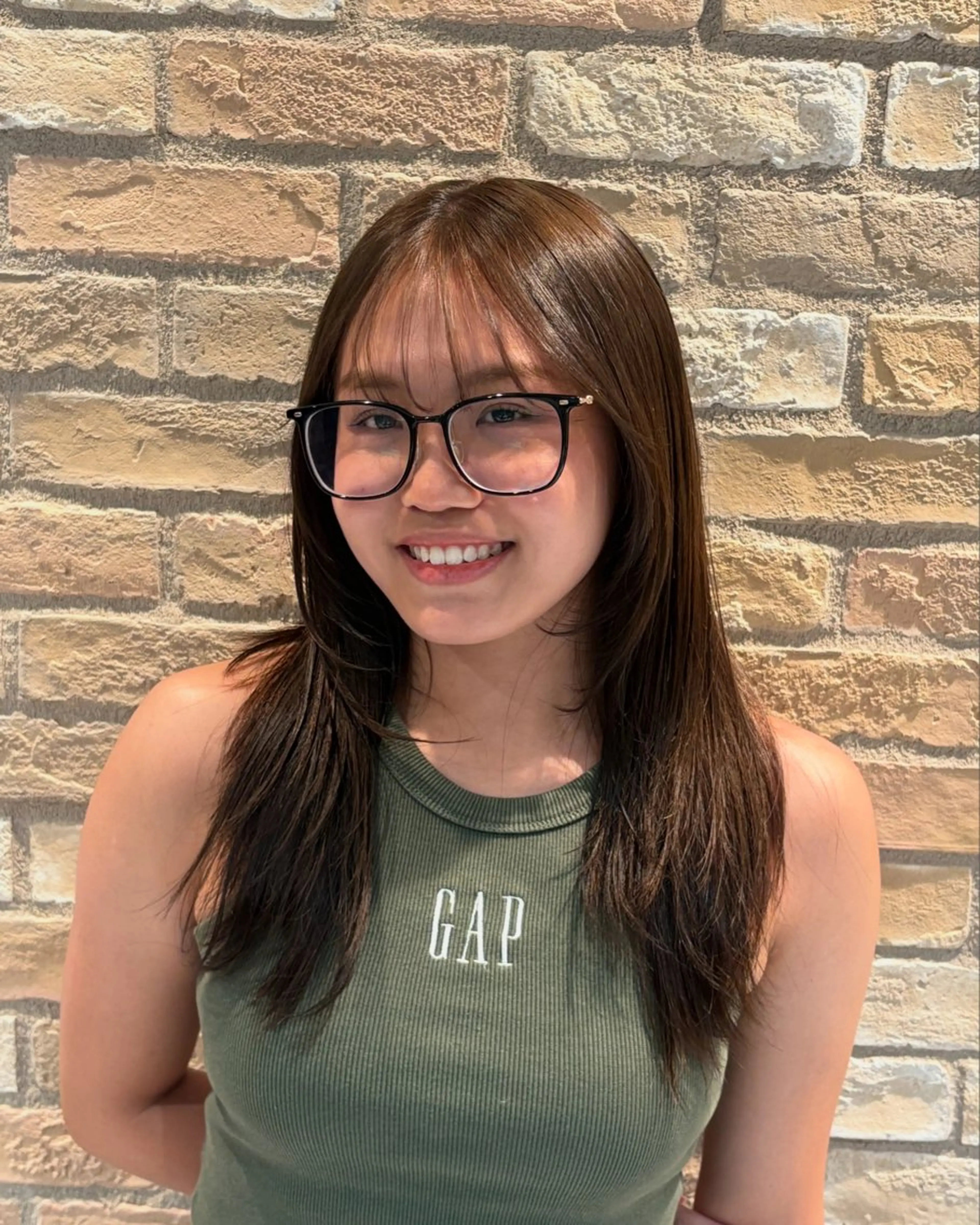 ロング ハイレイヤー レイヤーカット ロング ウルフカット カット ハイトーン/レイヤー /メンズパーマのヘアスタイル