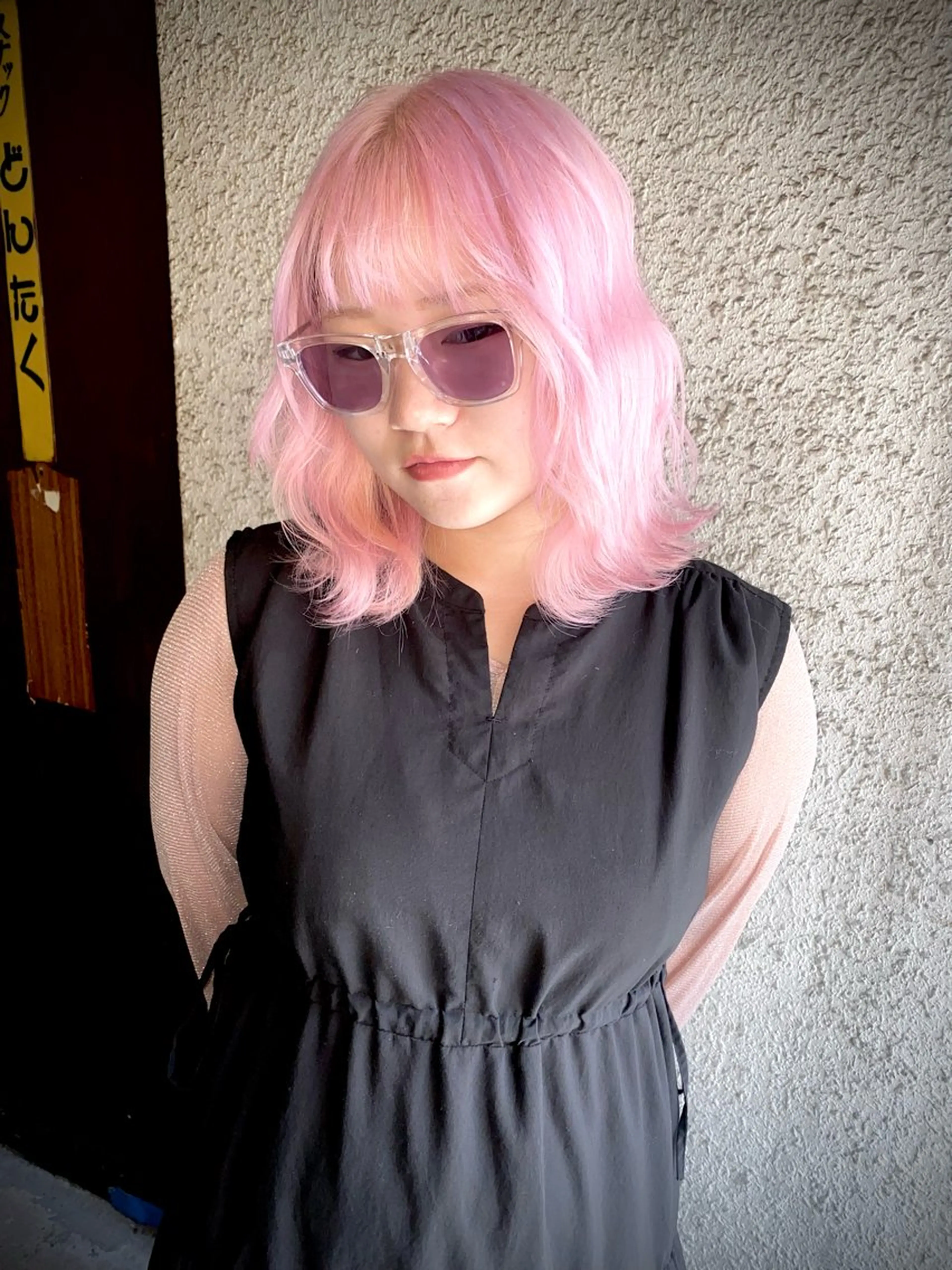 セミロング habitt所属・Fu jiのヘアスタイル