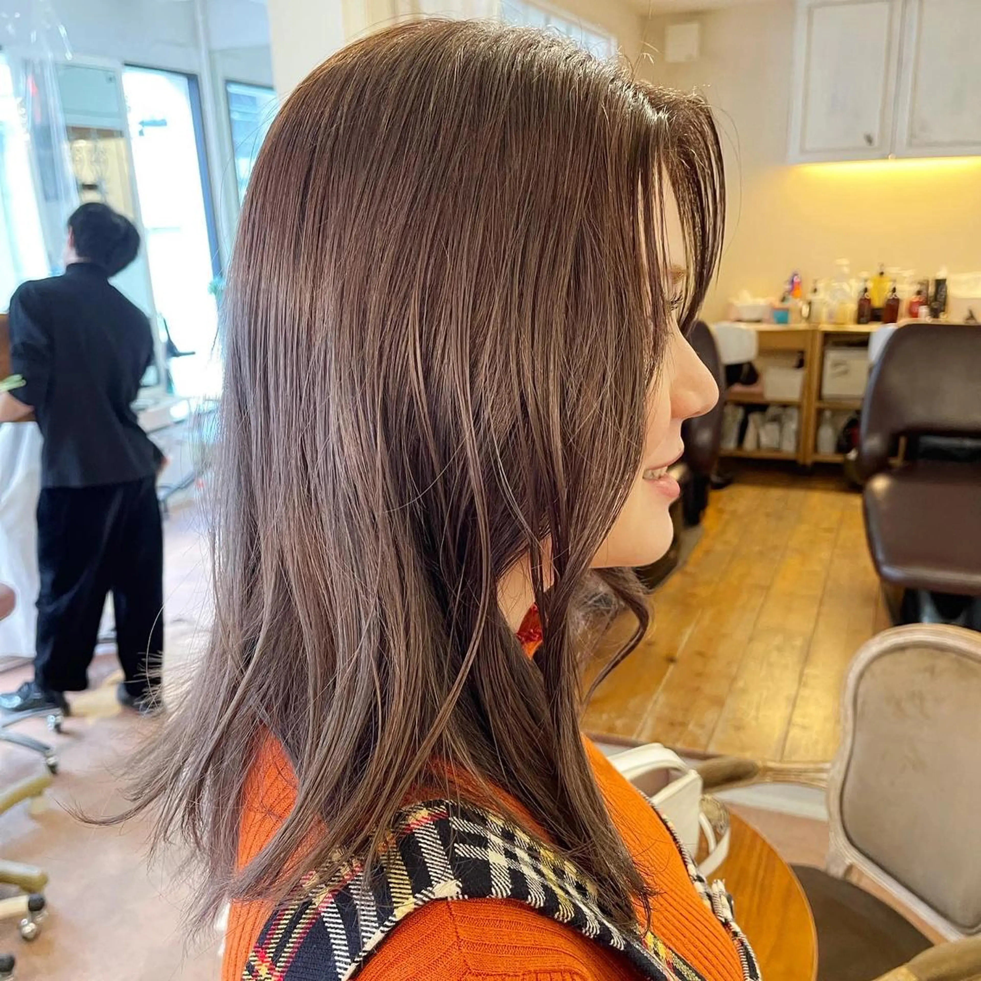 カラー カット ヘアカラー トリートメント SALOWIN並木所属・韓国ヘア🇰🇷 有田裕也のヘアスタイル