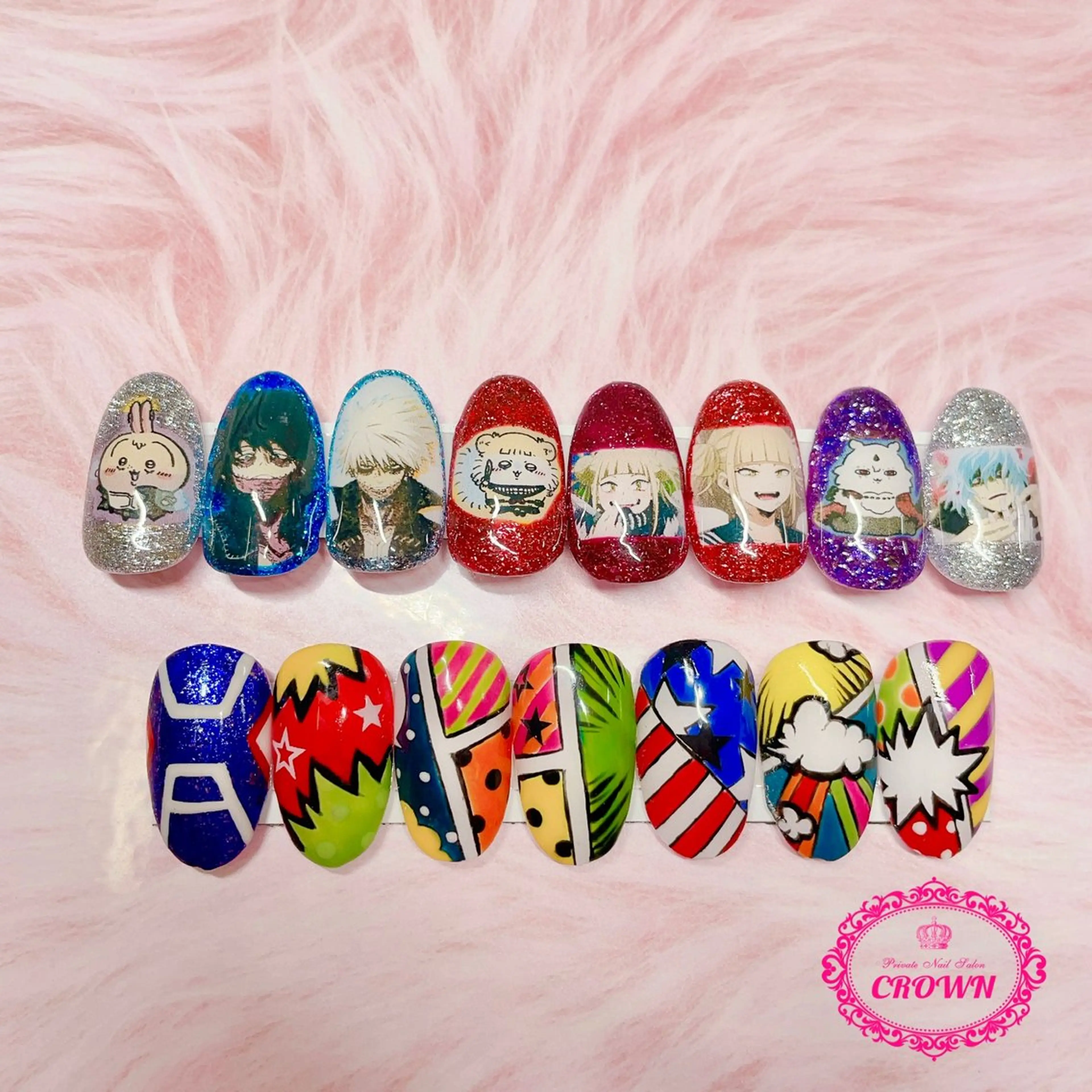 ネイル CROWN プライベートサロンのネイルデザイン