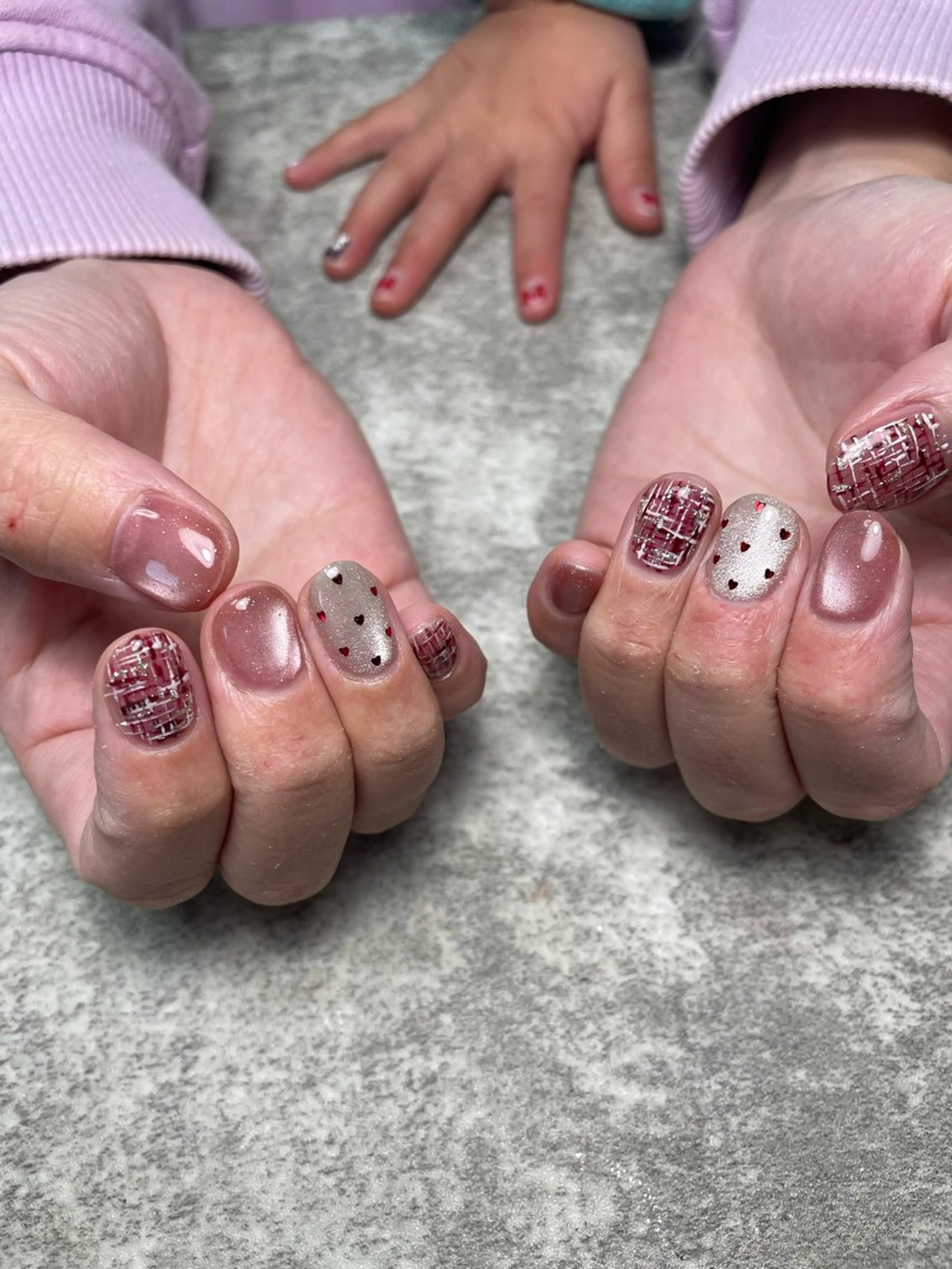 ネイル アートネイル 持ち込み ハンドネイル RISA joie nailのネイルデザイン