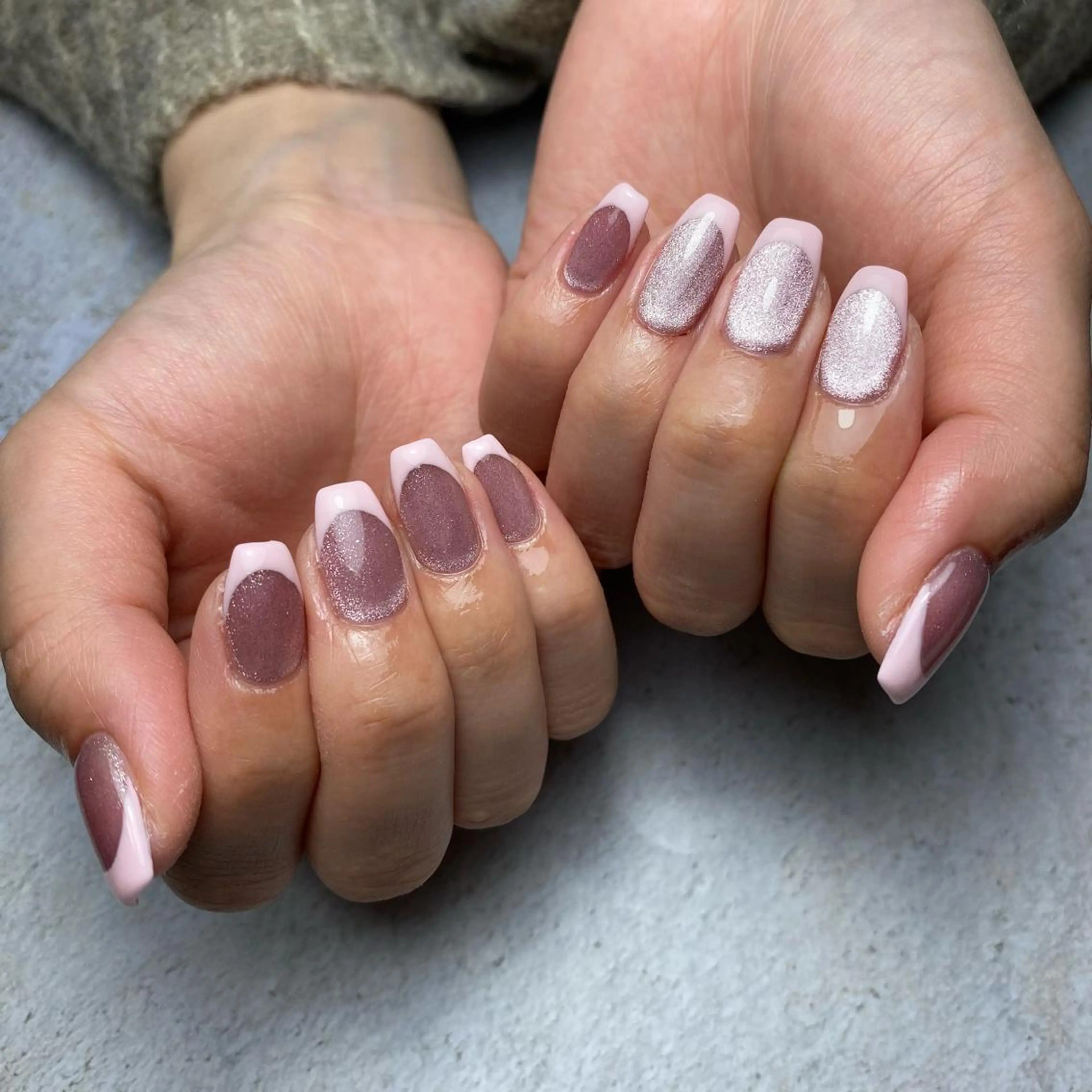 ネイル マグネットネイル ハンドネイル Re:Smil所属・☺︎ NOZOMI☺︎のネイルデザイン