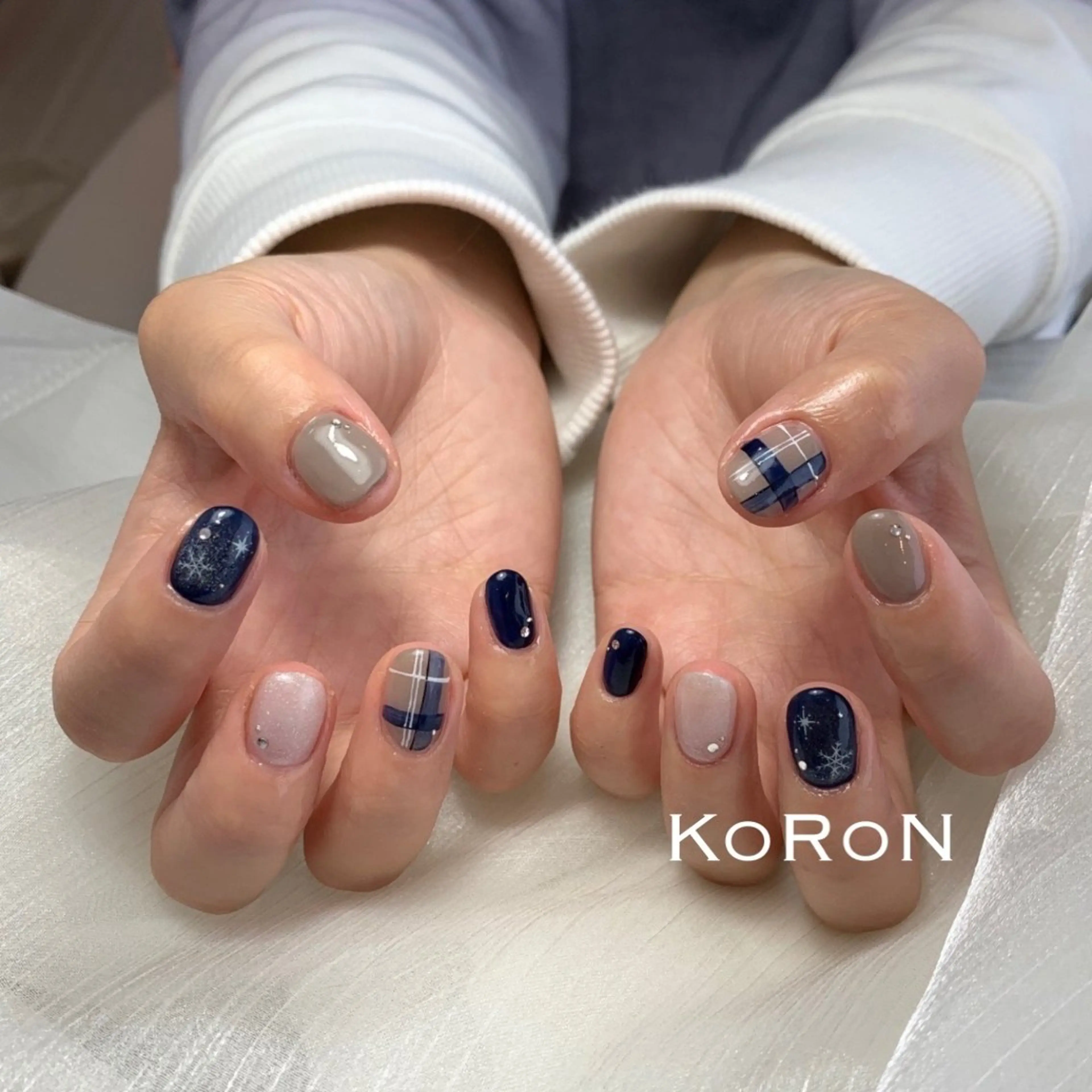 ネイル ハンドネイル 自宅サロン鎌倉 KORONのネイルデザイン
