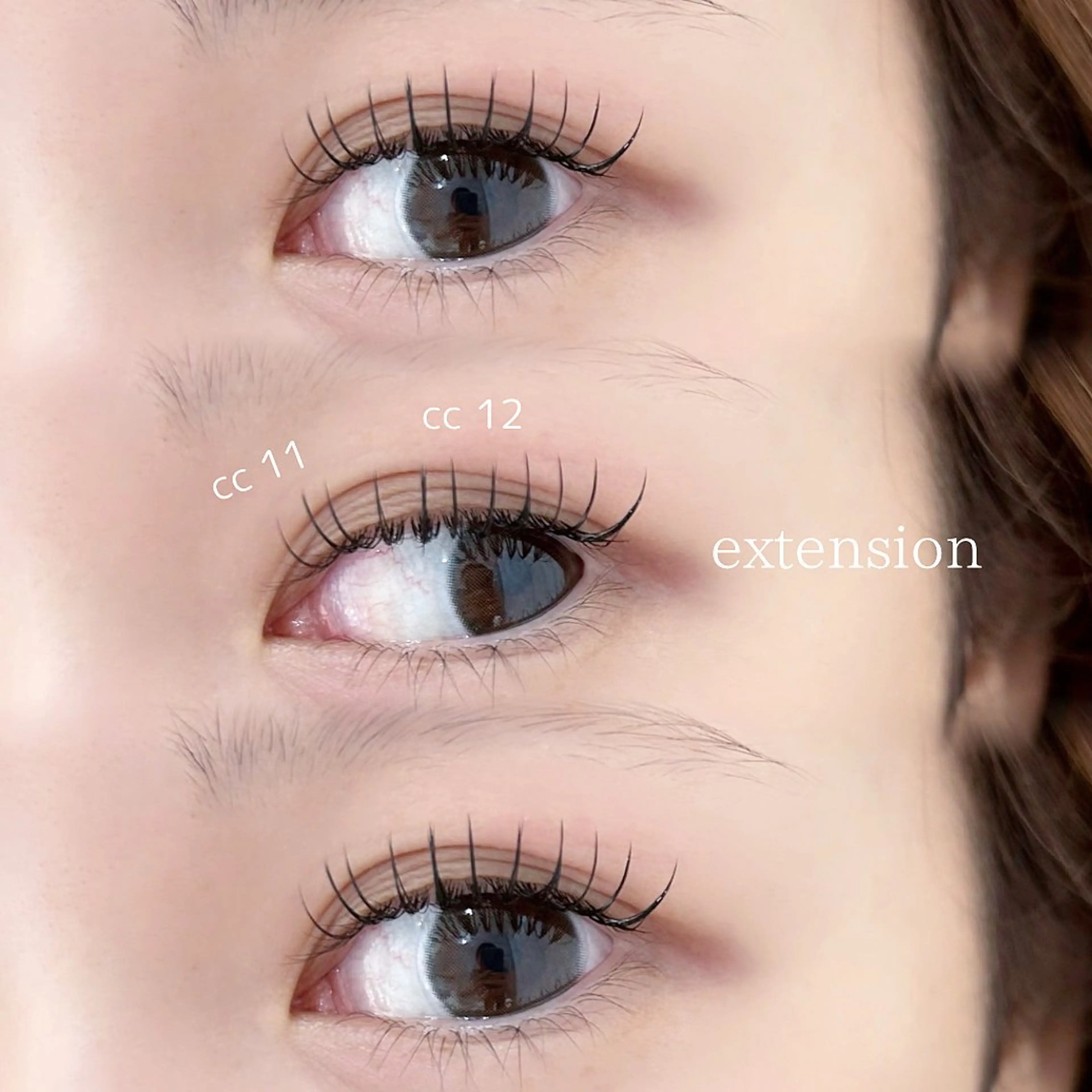 マツエク・マツパ CCカール Cカール ナチュラル マツエク eyelash salon pupe所属・𝙿𝚞𝚙𝚎 Kotonoの眉毛・アイブロウイメージ