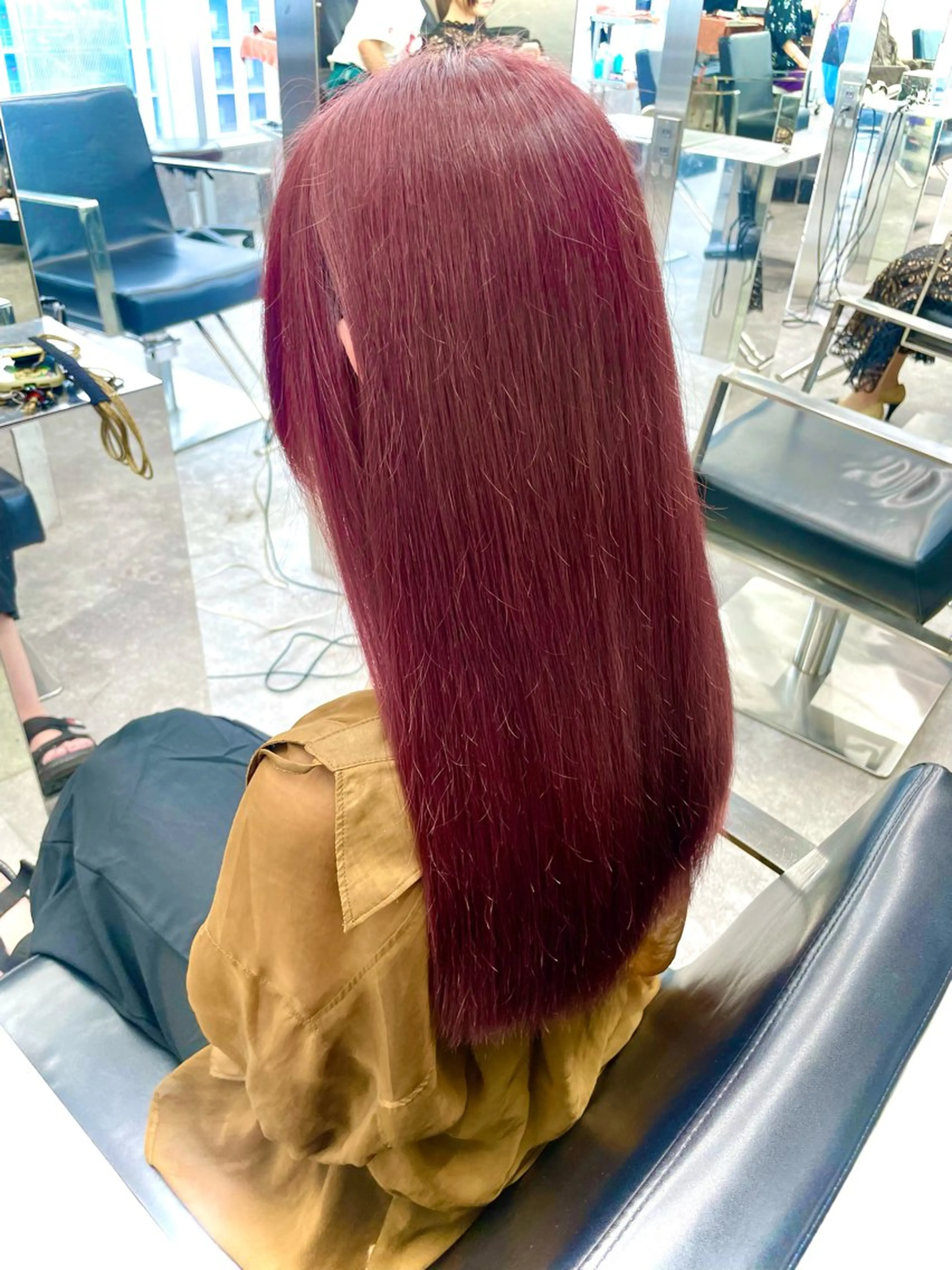 セミロング カラー Eir chayamachi所属・Eir SEIKAのヘアスタイル